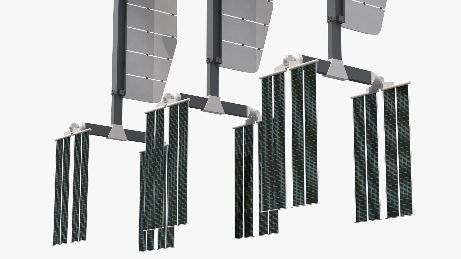 3D model Orbital Reef Blue Origin Space Station Rigged
