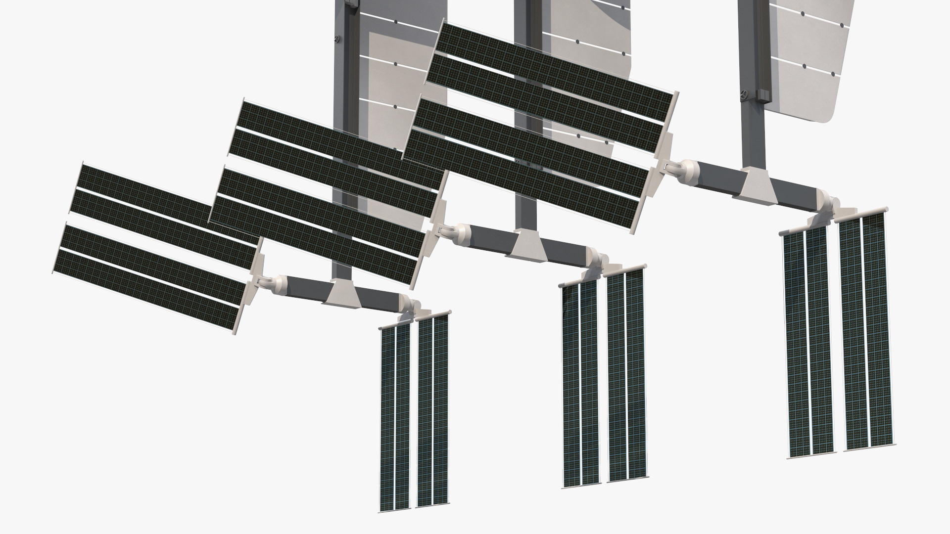 3D model Orbital Reef Blue Origin Space Station Rigged