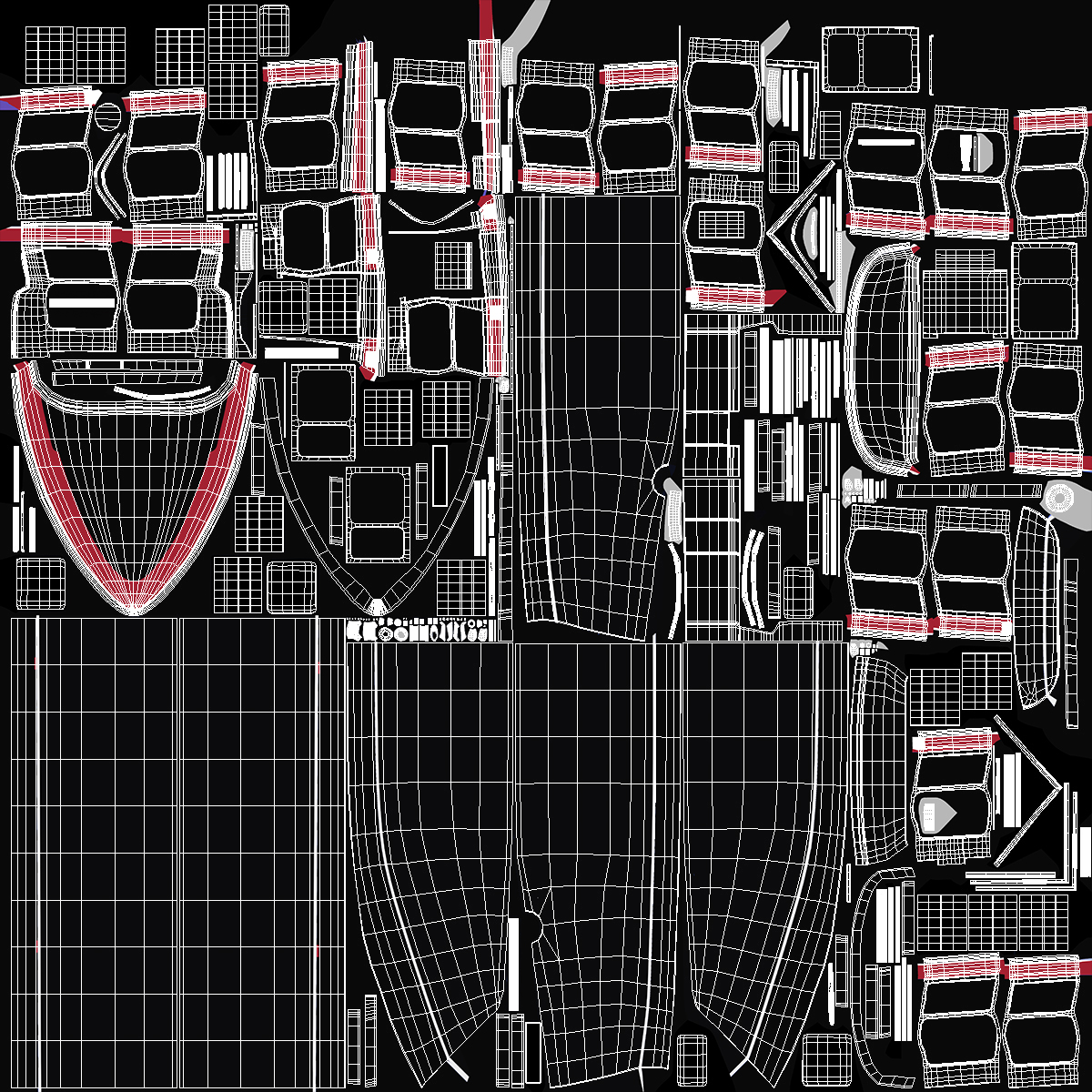 Cruise Black Boat 3D