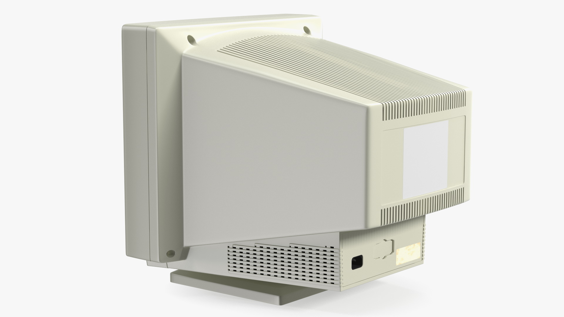 Vintage CRT Monitor 3D model