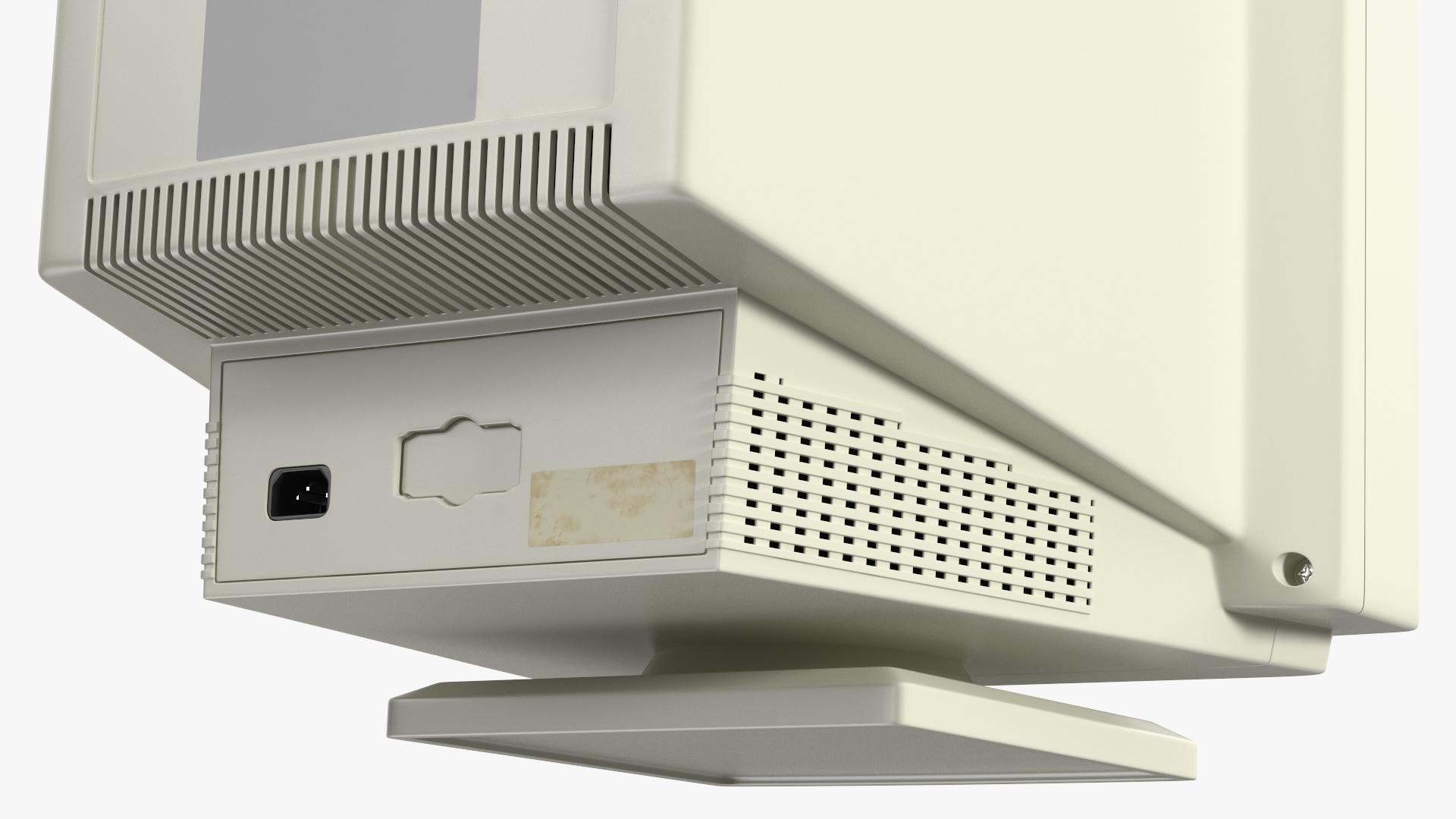 Vintage CRT Monitor 3D model