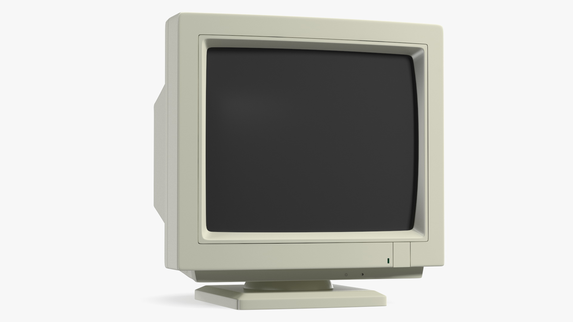 Vintage CRT Monitor 3D model
