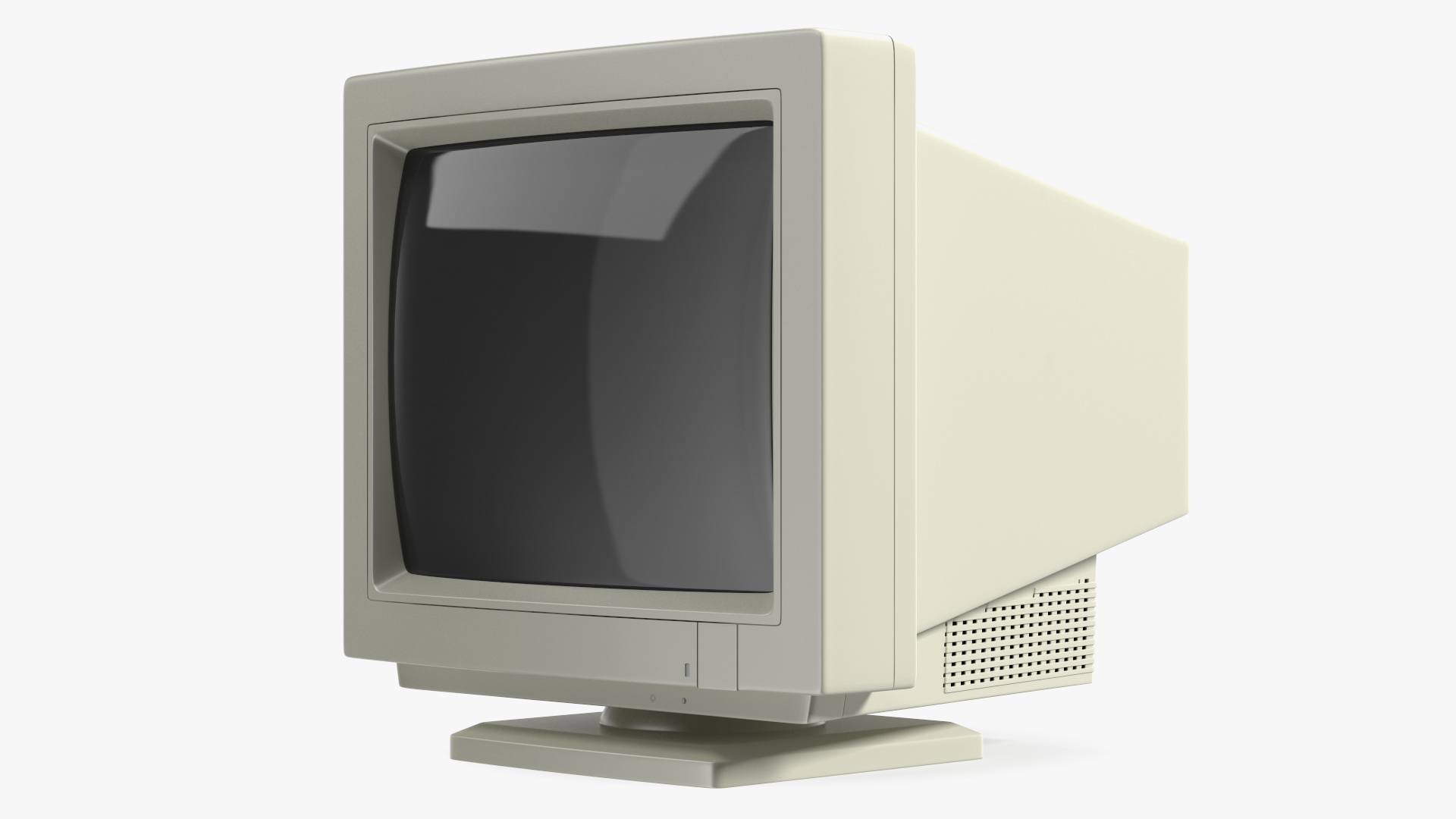 Vintage CRT Monitor 3D model