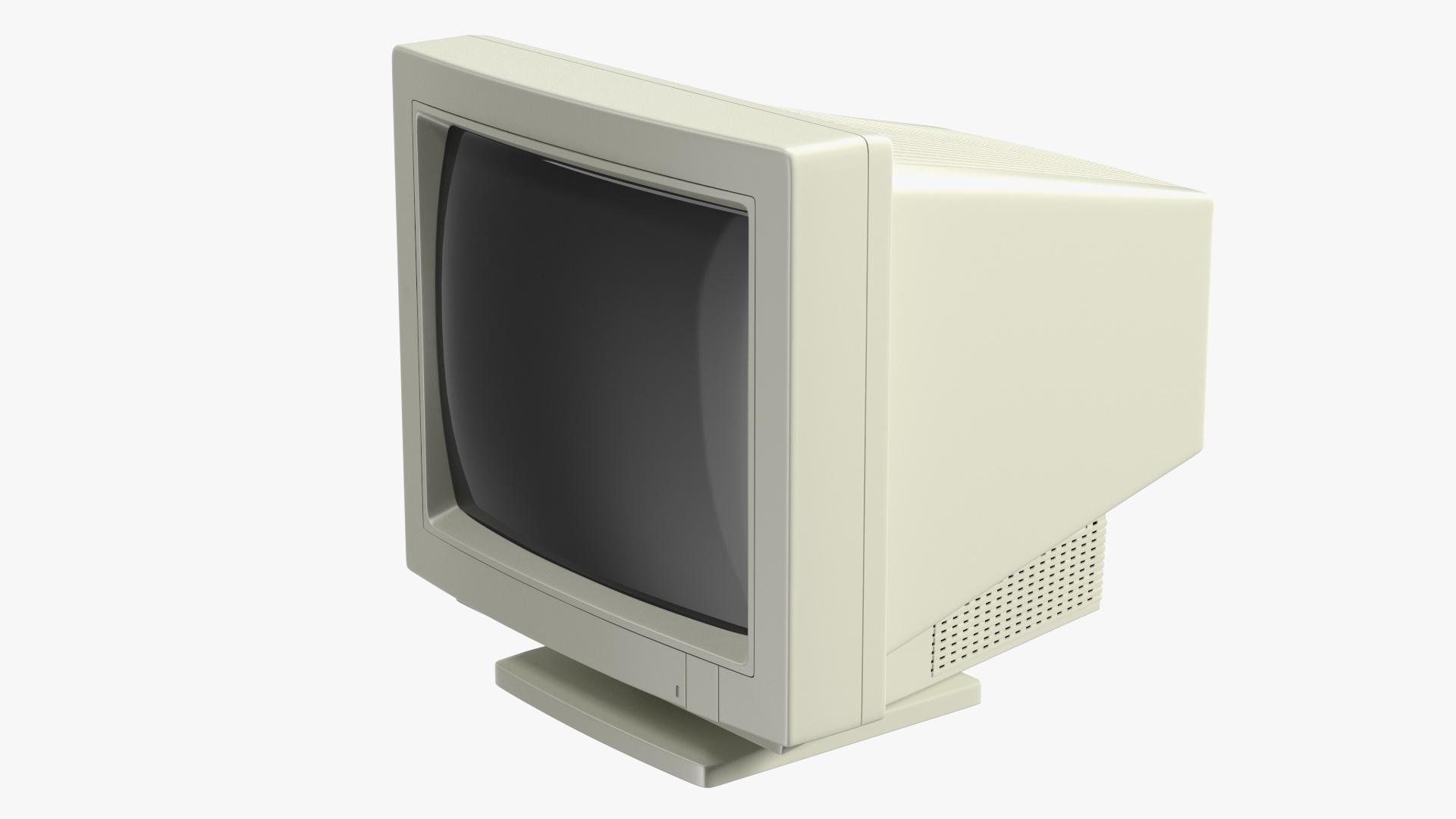 Vintage CRT Monitor 3D model