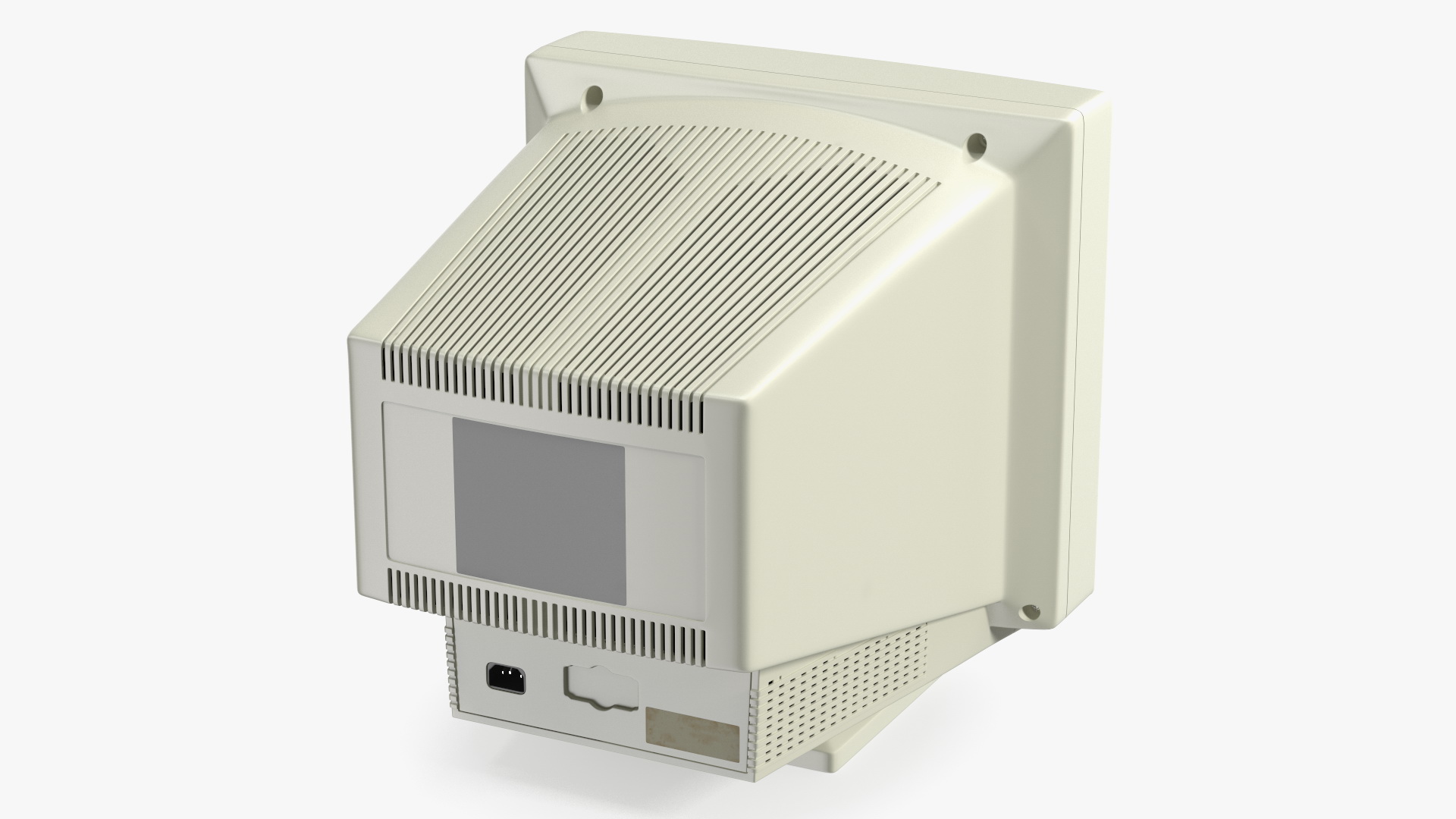 Vintage CRT Monitor 3D model