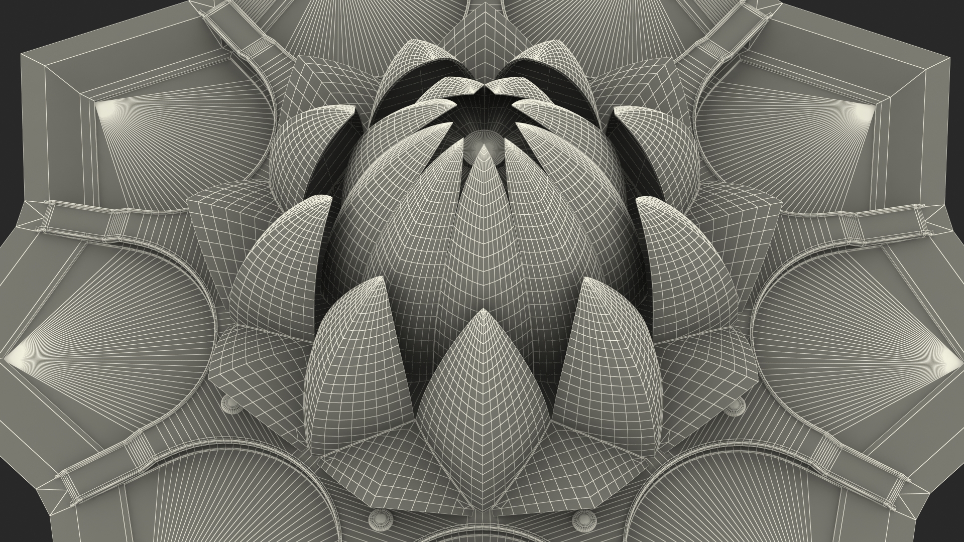 Lotus Temple 3D