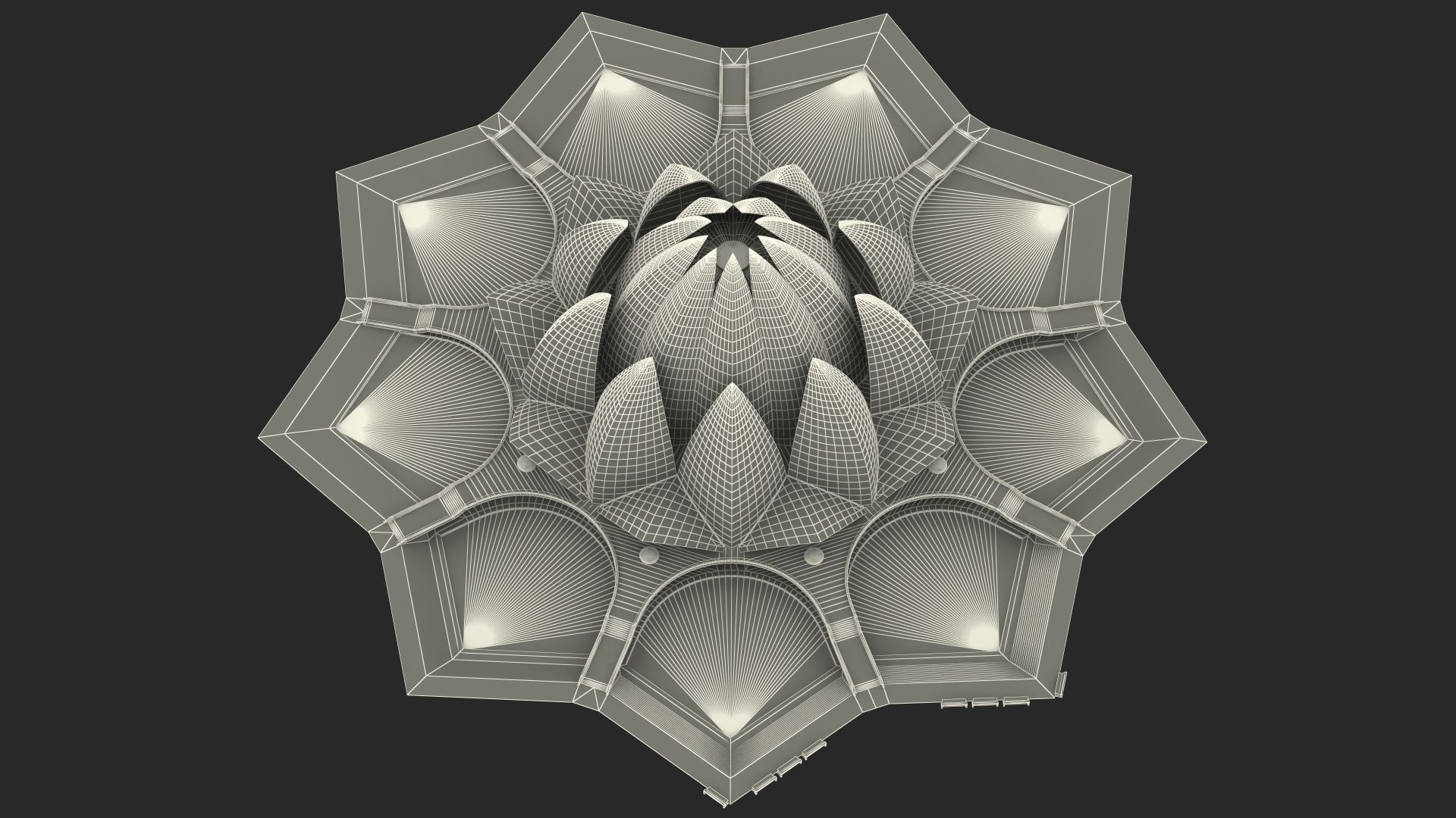 Lotus Temple 3D