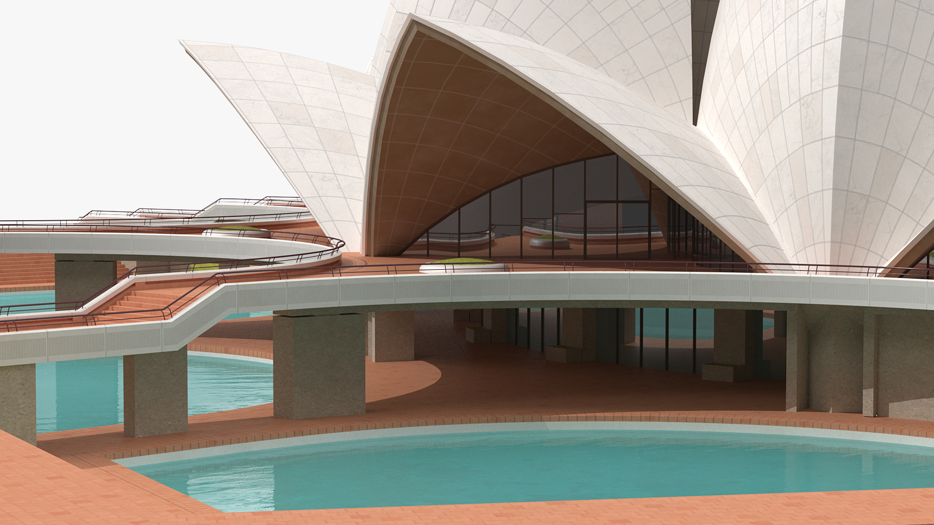 Lotus Temple 3D