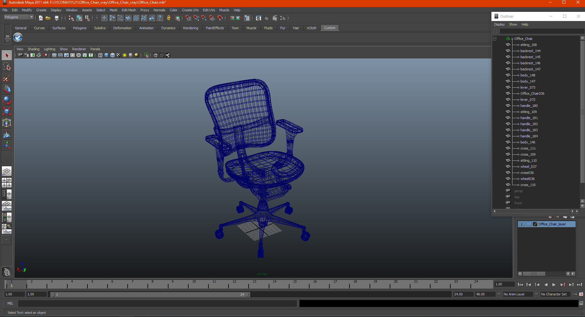Office Chair 3D