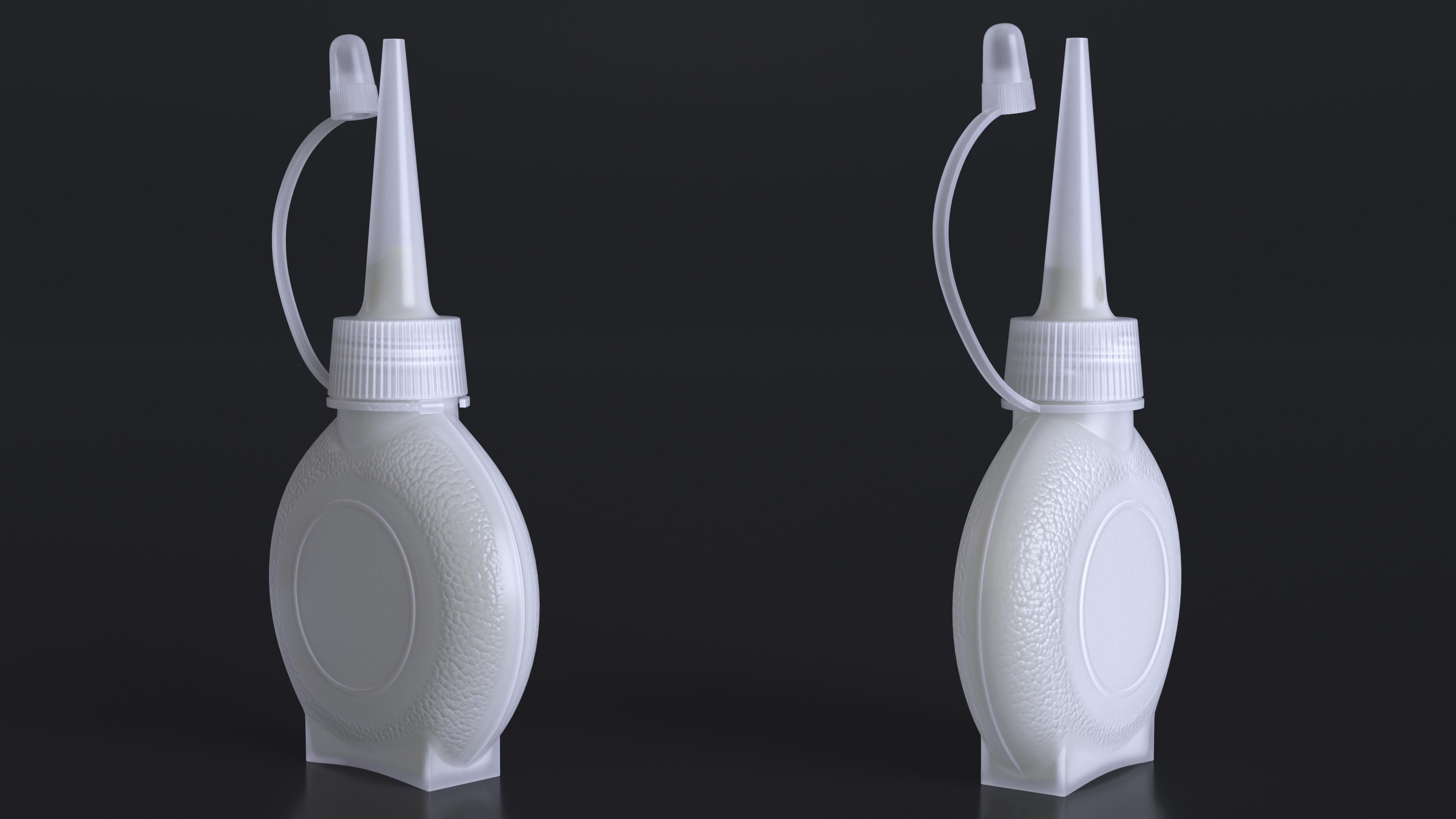 3D model Plastic Oiler Opened