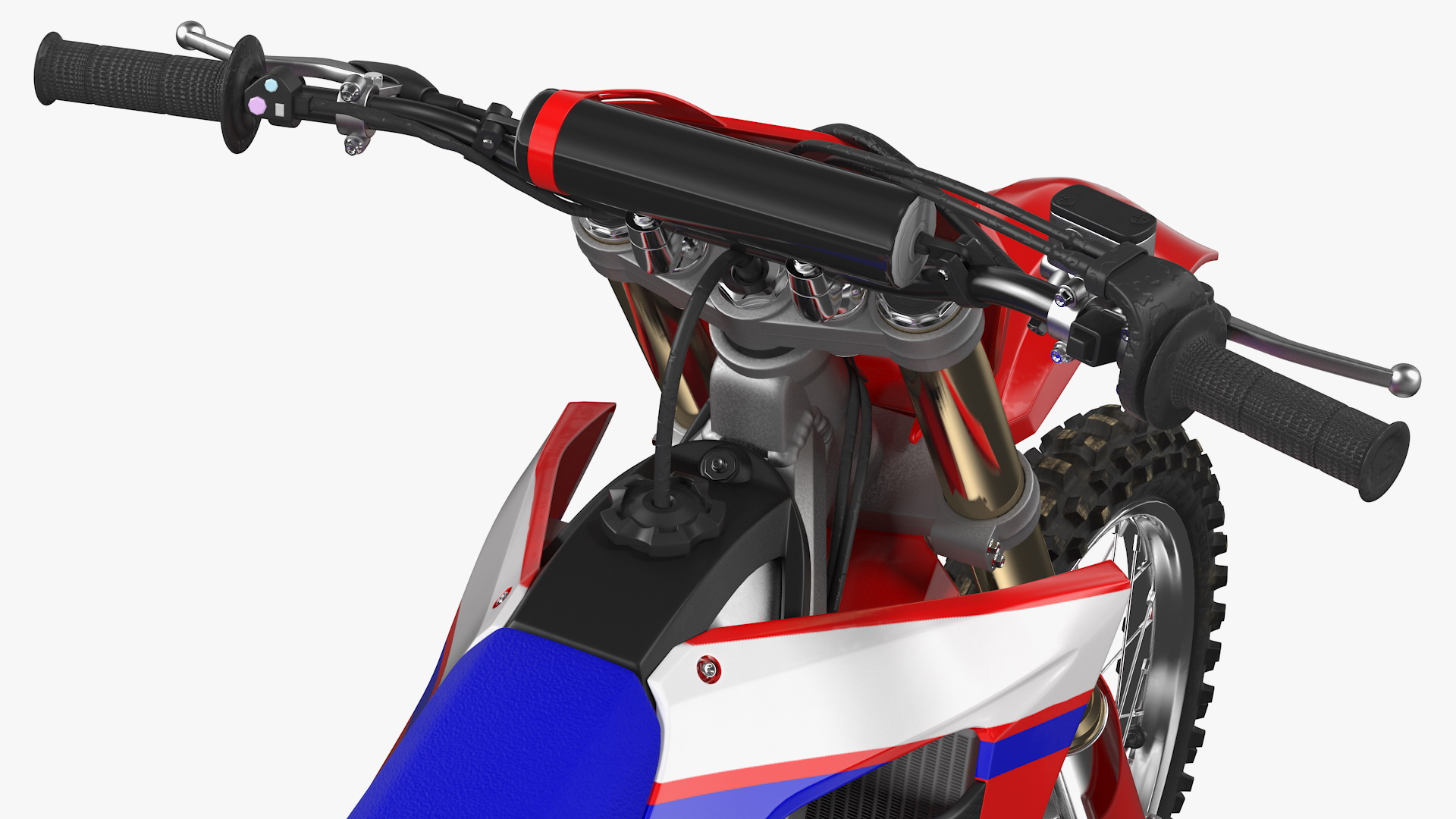 3D Motocross Bike Honda CRF250R 2018 model