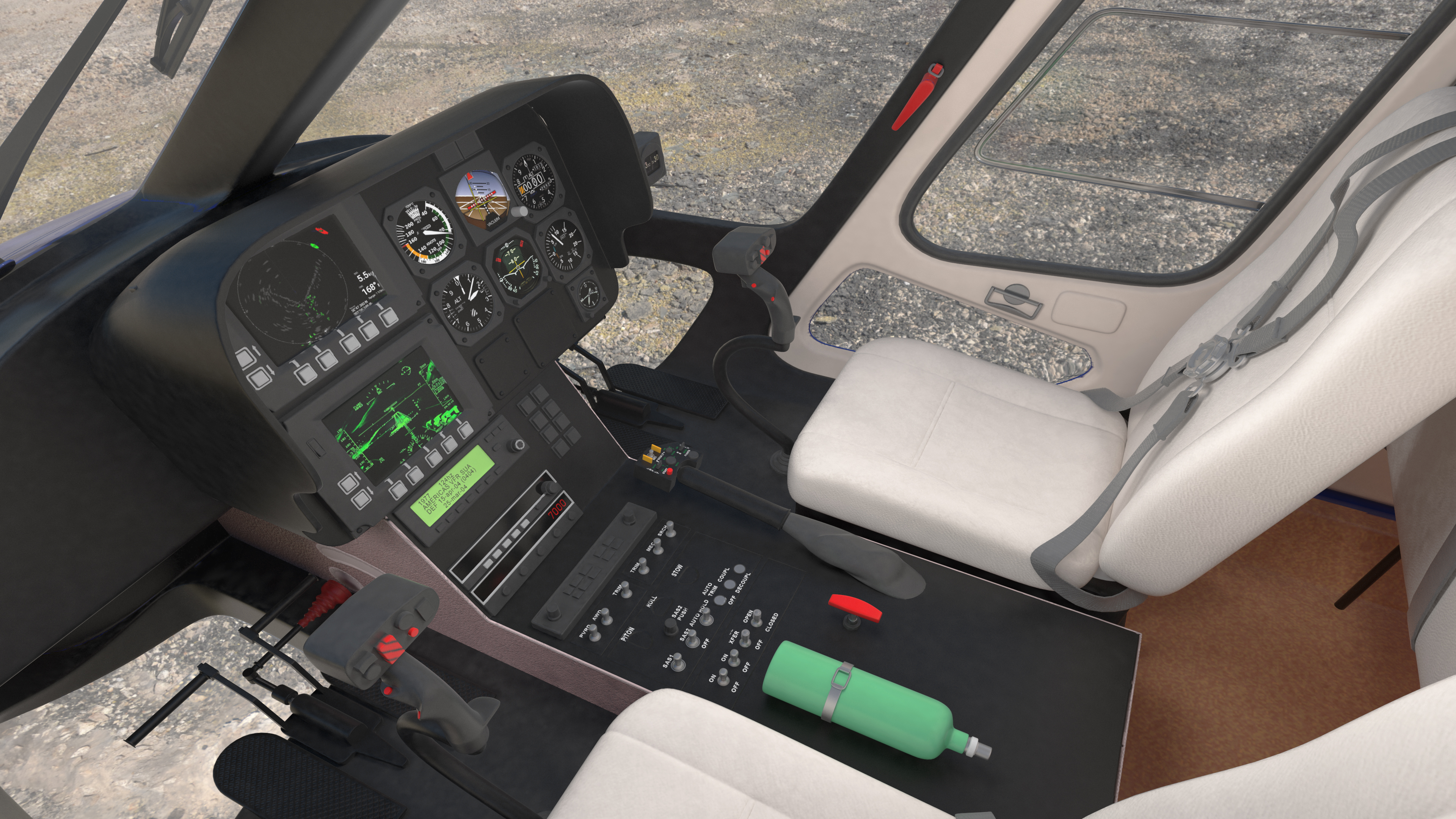 3D Leonardo AgustaWestland AW119 Helicopter Blue Rigged for Maya