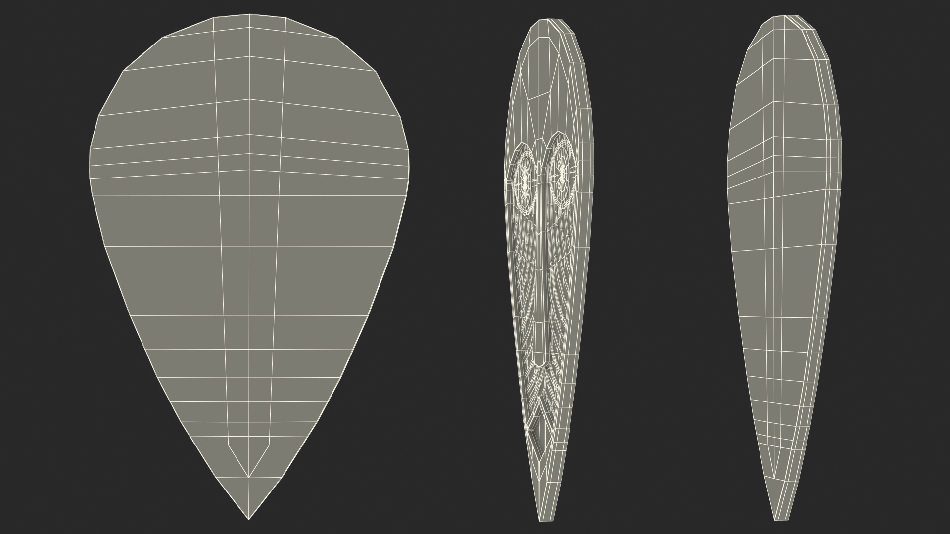 3D model Decorative African Design Mask