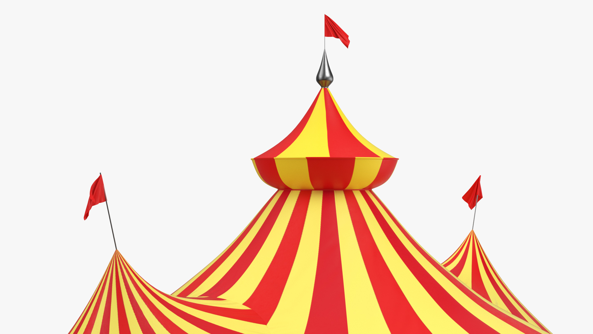 3D Big Round Circus Tent