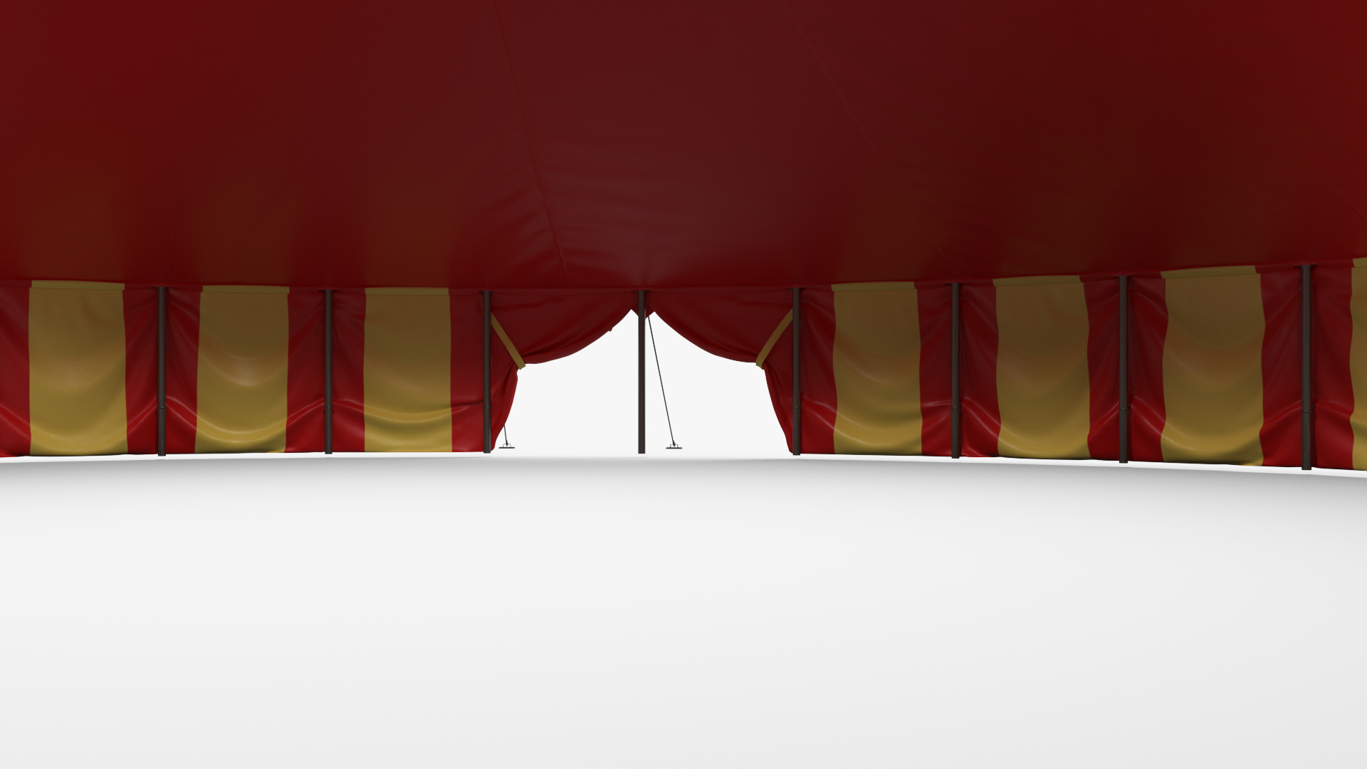 3D Big Round Circus Tent