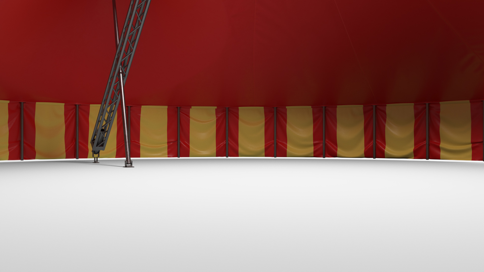 3D Big Round Circus Tent