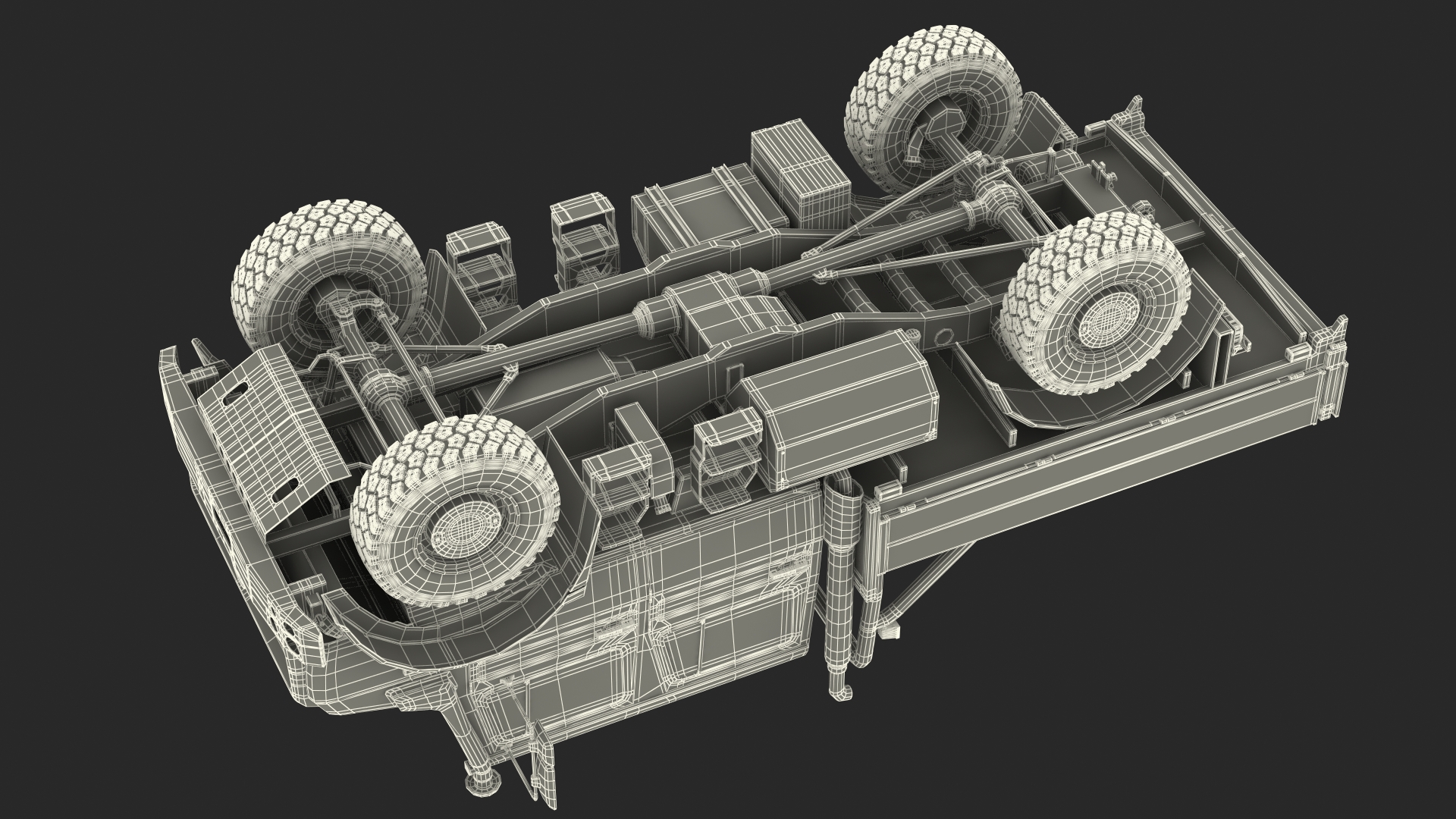 3D model Off Road Cargo Truck