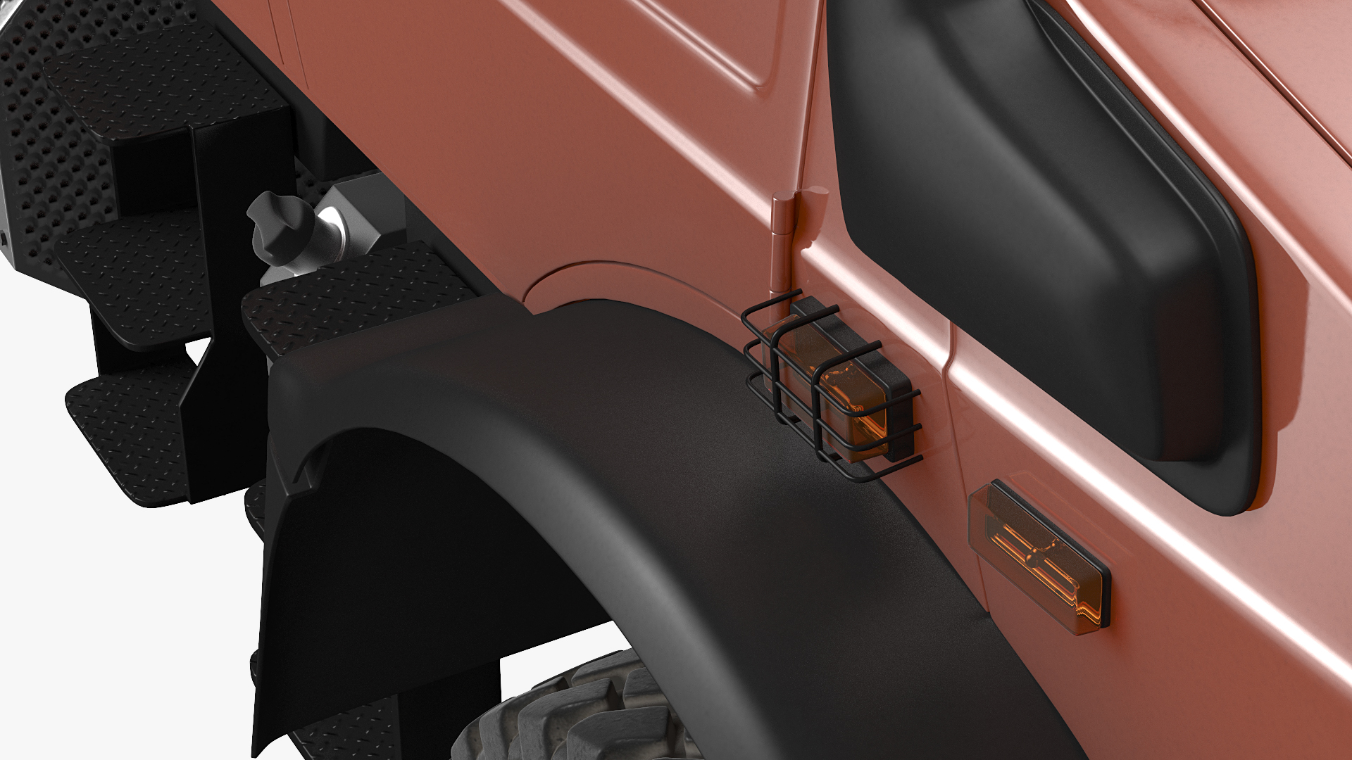 3D model Off Road Cargo Truck