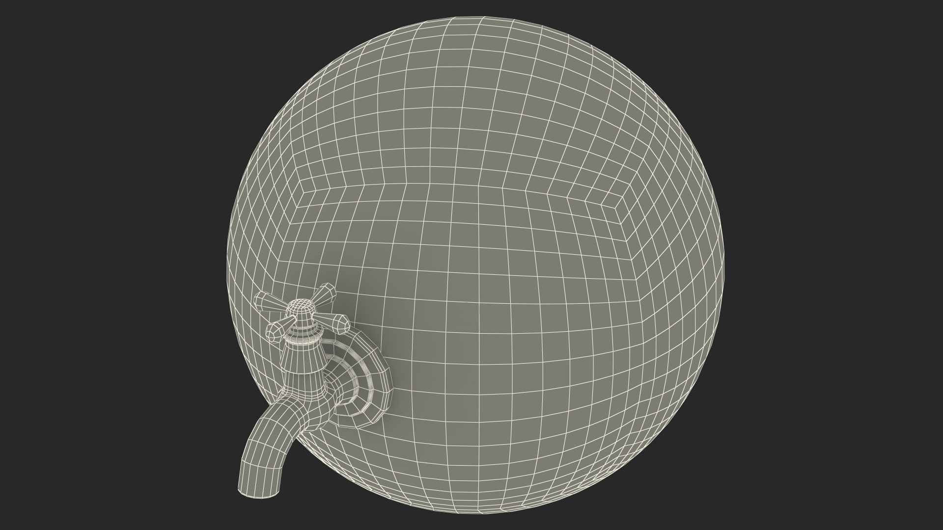 Earth Stylized Drought 3D