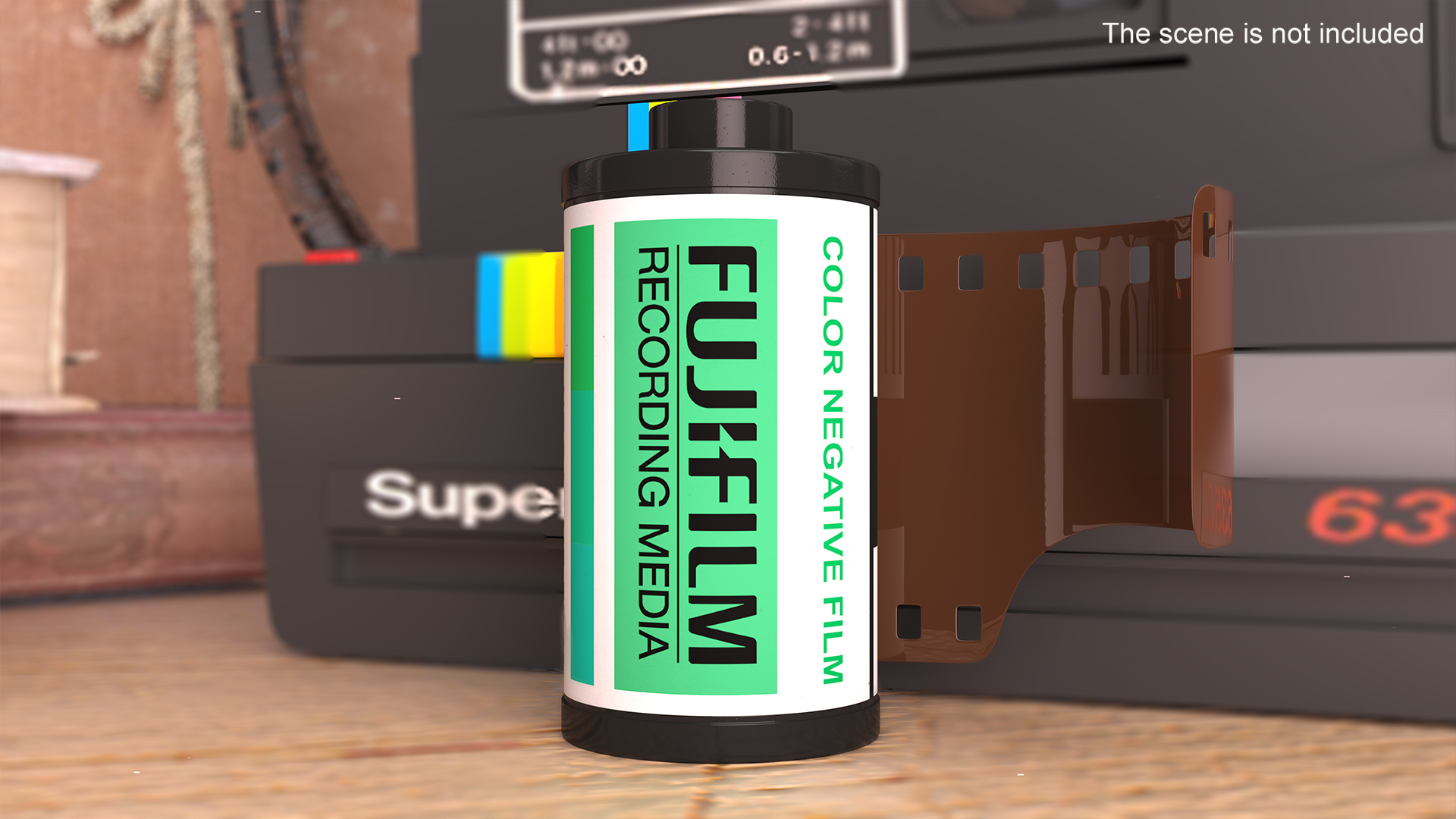3D Professional Color Negative Film 35mm Fur