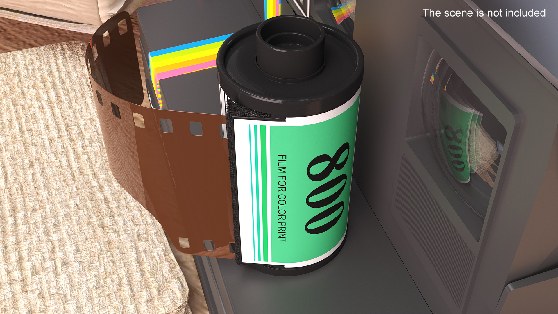 3D Professional Color Negative Film 35mm Fur