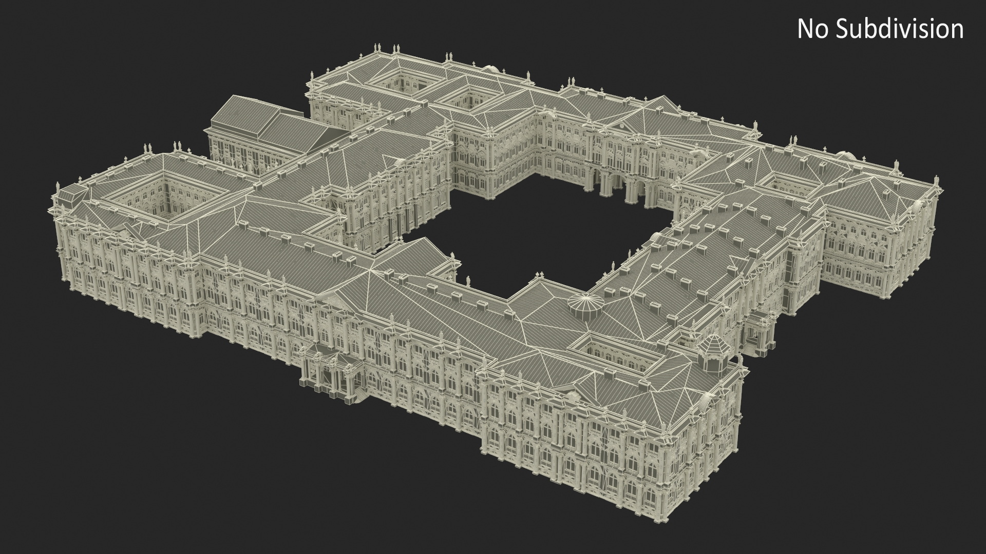 Winter Palace Hermitage Museum Saint Petersburg 3D