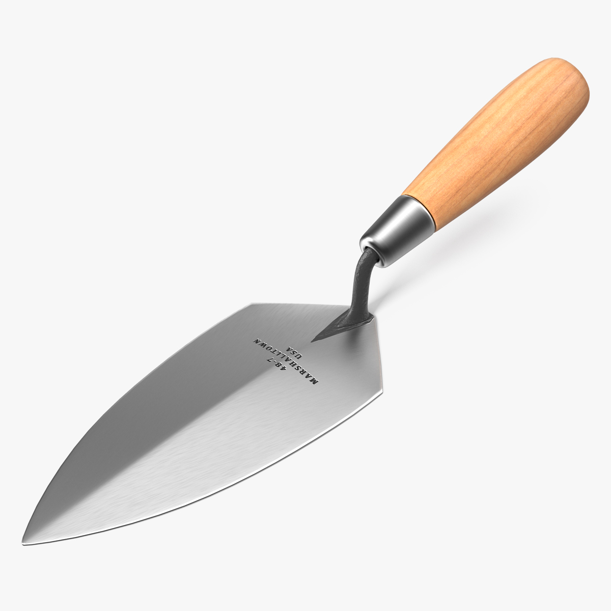 Brick Trowel with Wood Handle, view 3