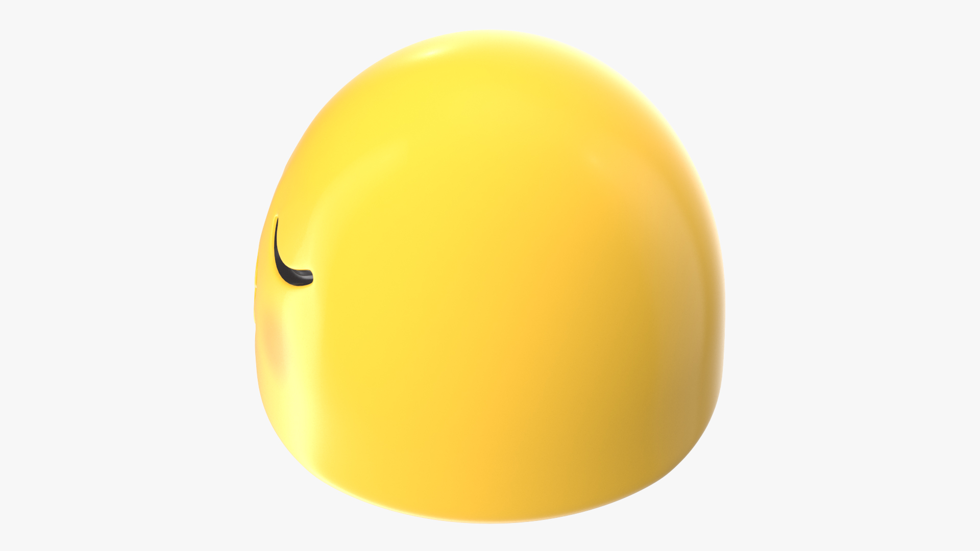 Kissing Face with Smiling Eyes Android Emoji 3D model