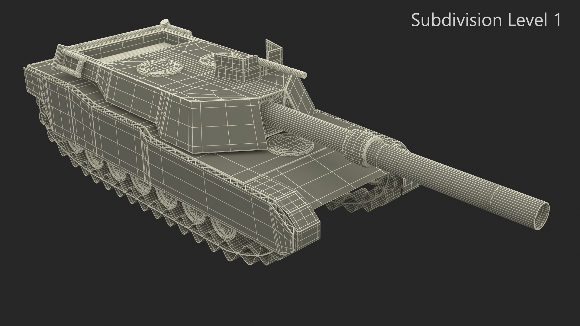 Cardboard Tank Replica 3D