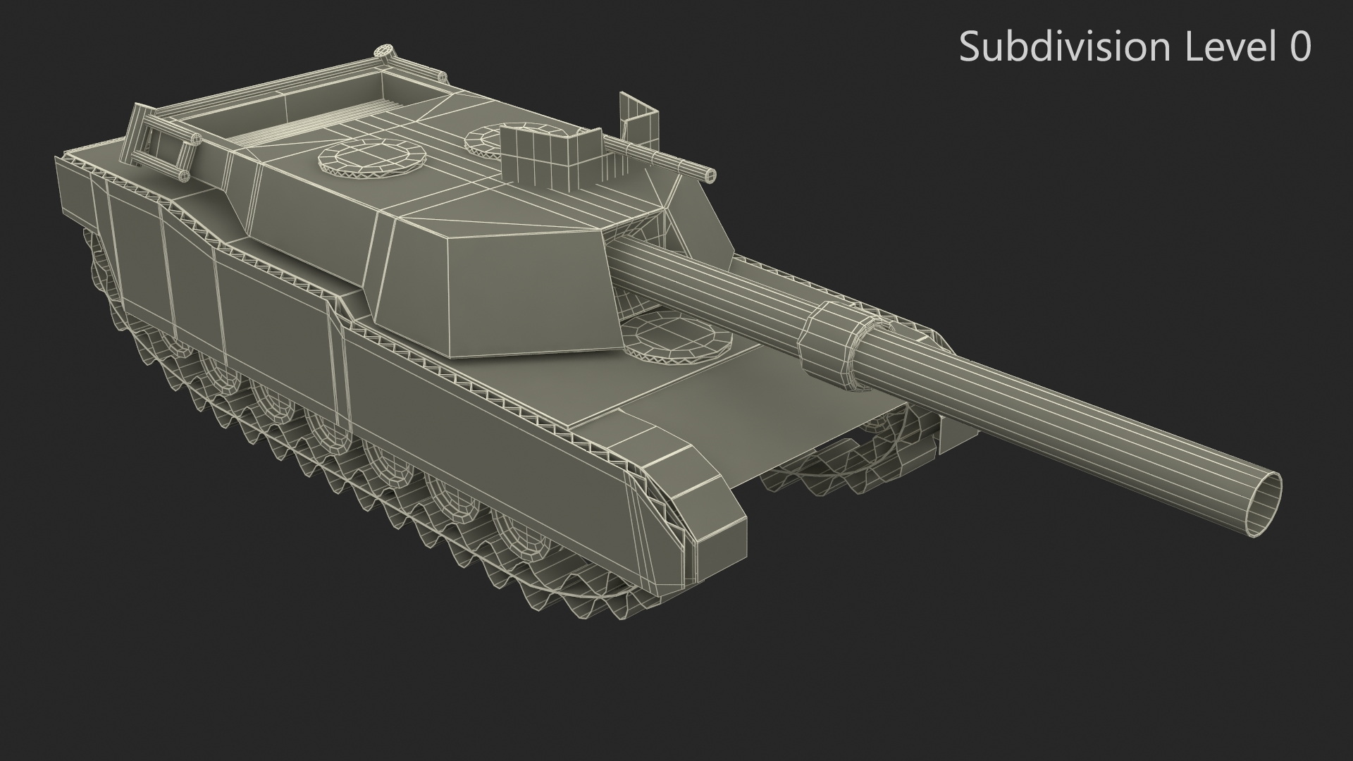 Cardboard Tank Replica 3D