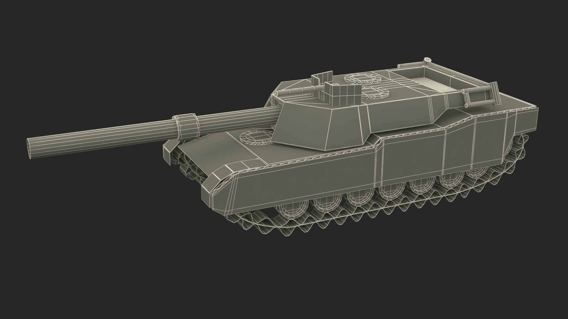 Cardboard Tank Replica 3D