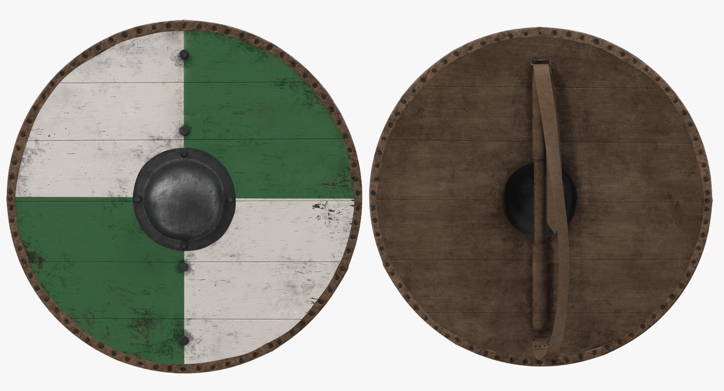 3D model Viking Shield 2