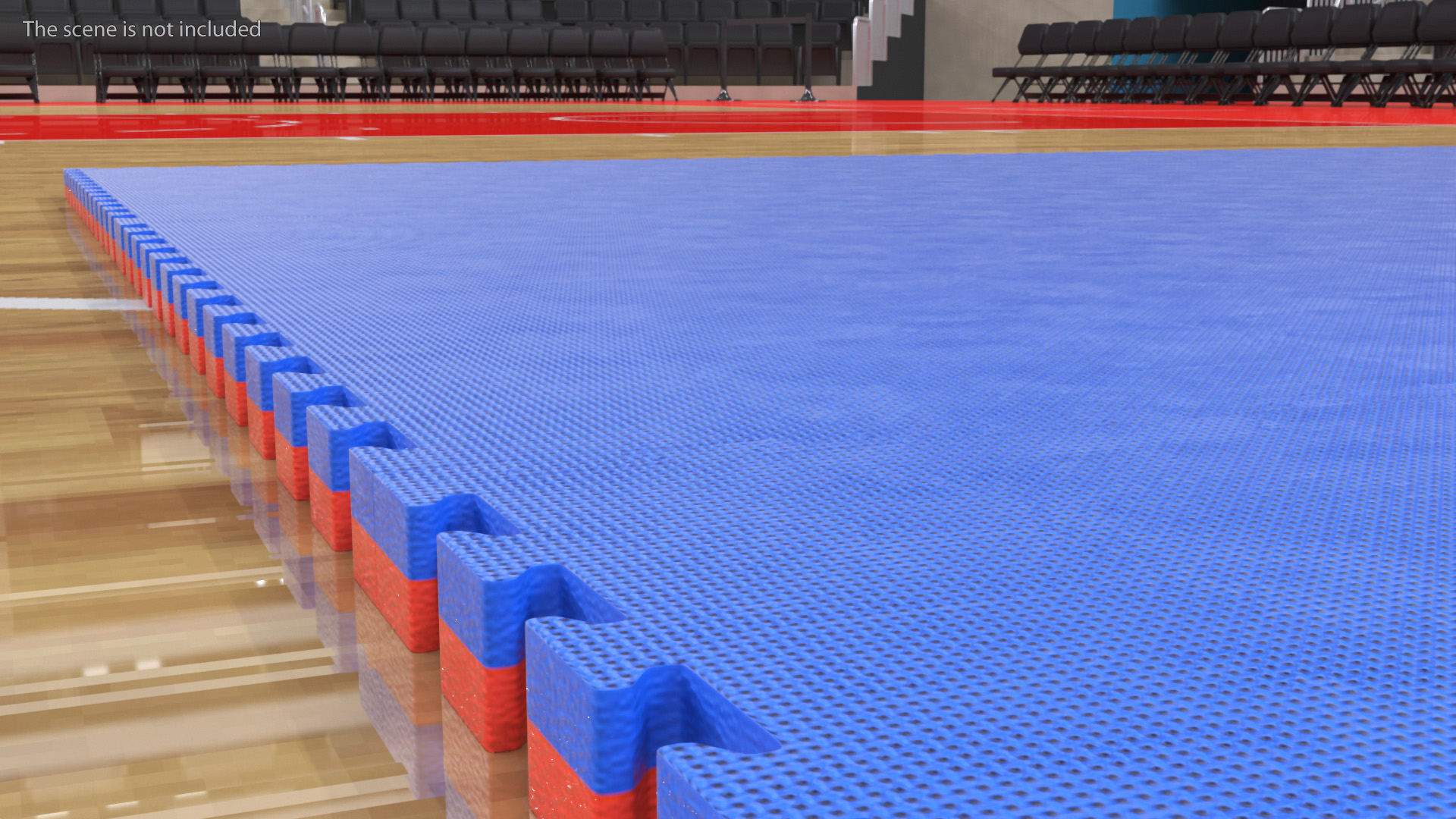 3D Tatami Puzzle Blue and Red