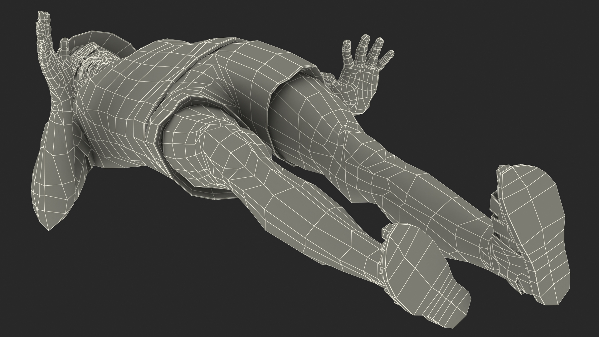 3D Teen Boy Swimwear Standing Pose