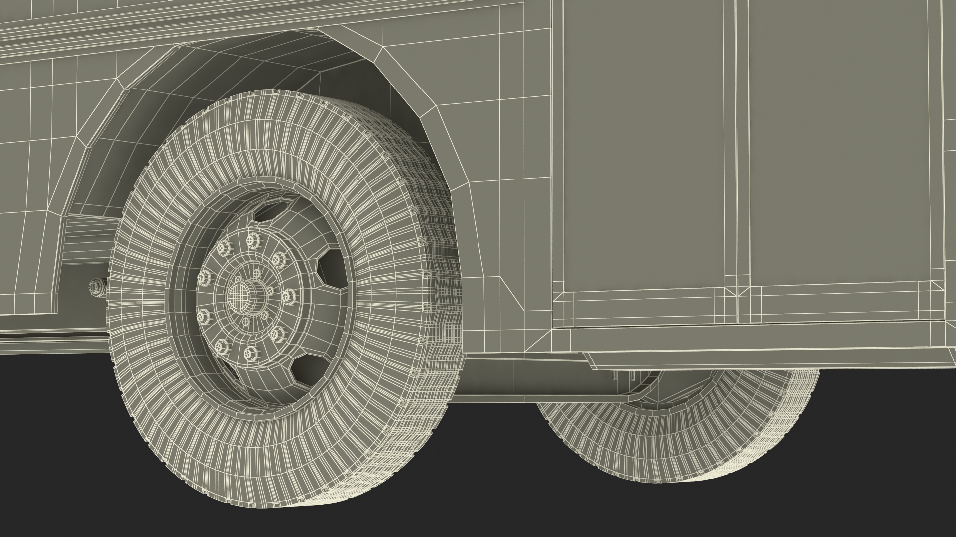 Electric School Bus 3D model