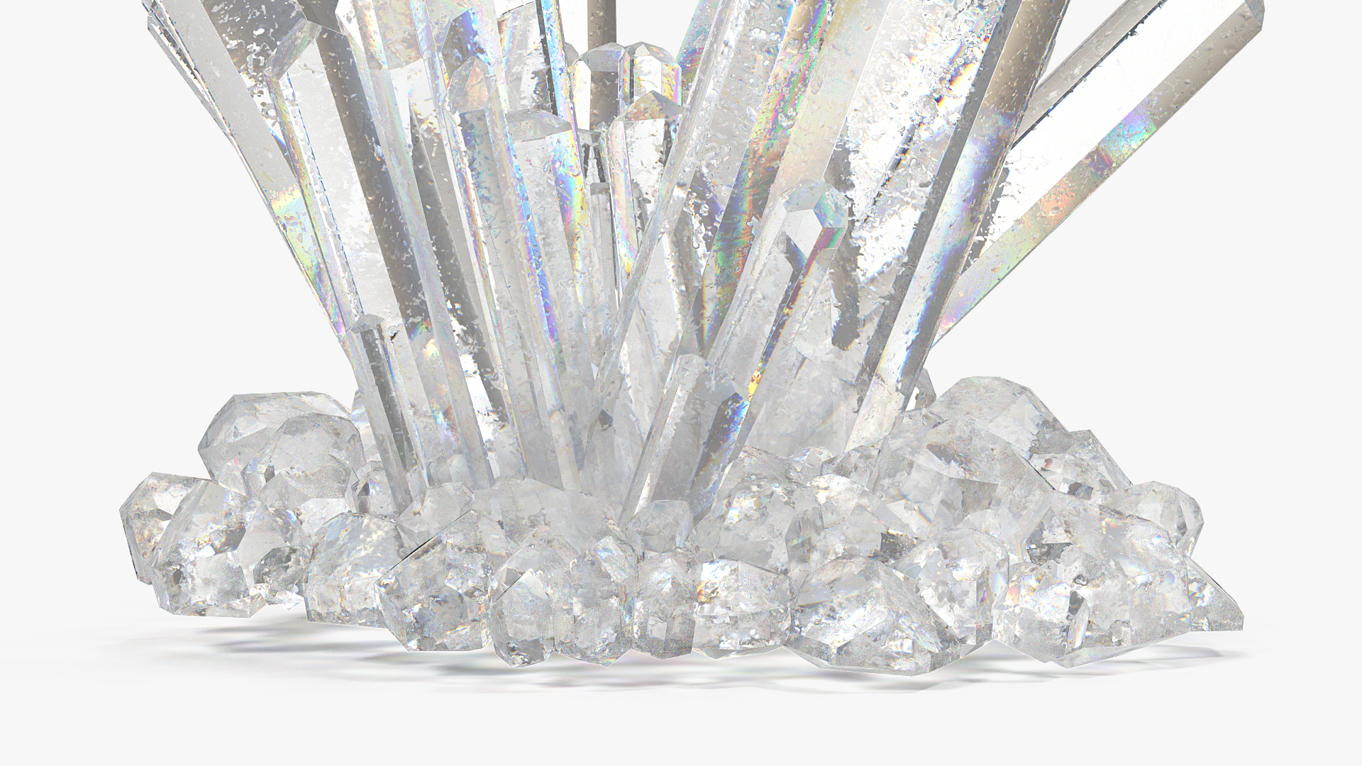 Mineral Quartz 3D model