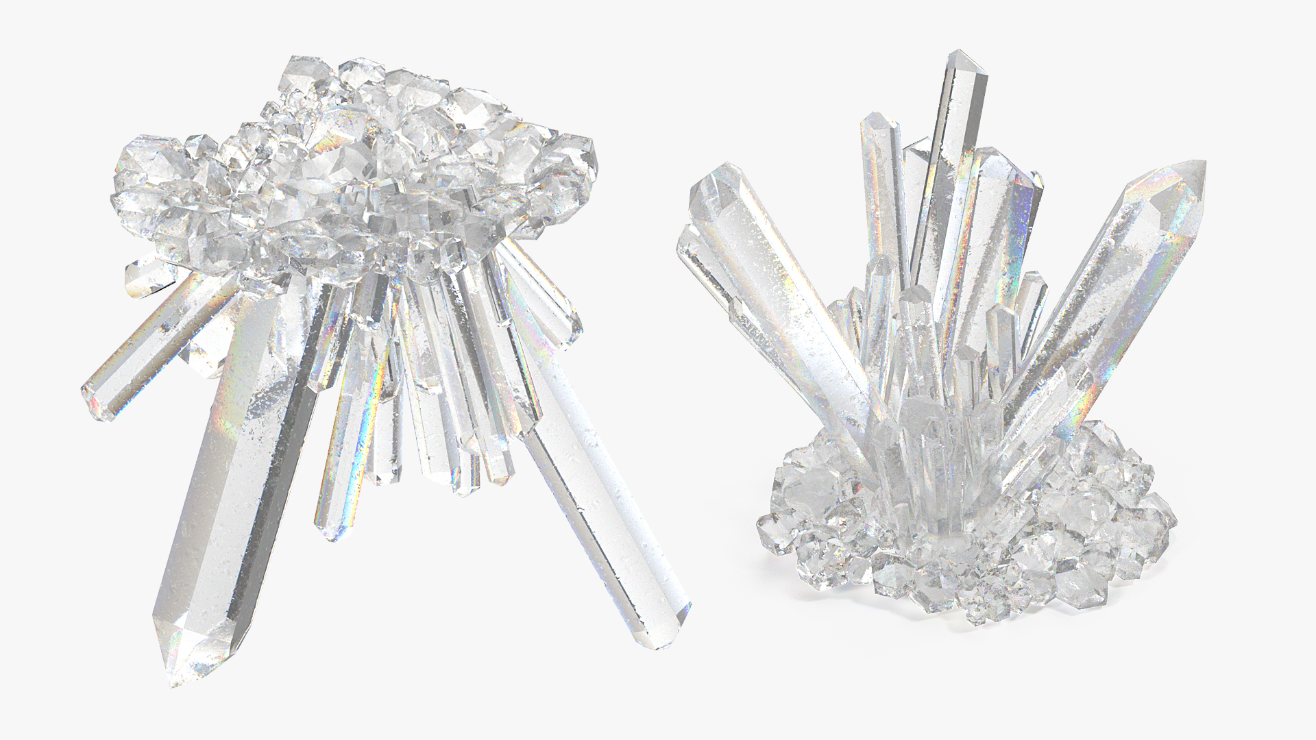 Mineral Quartz 3D model