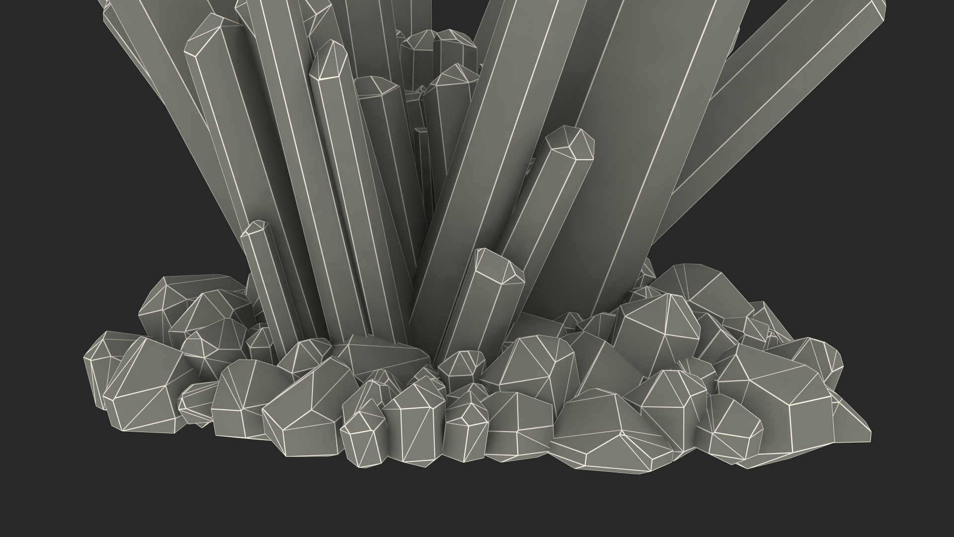 Mineral Quartz 3D model