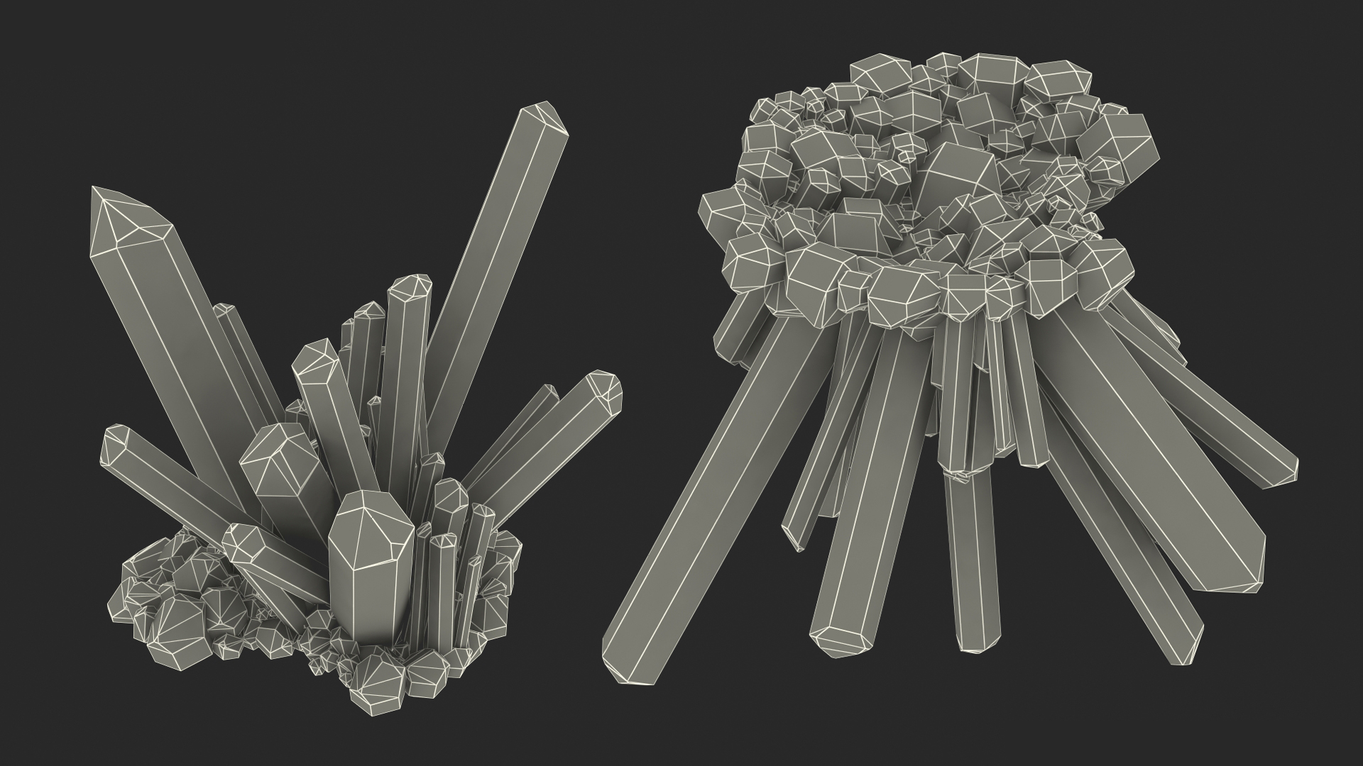 Mineral Quartz 3D model