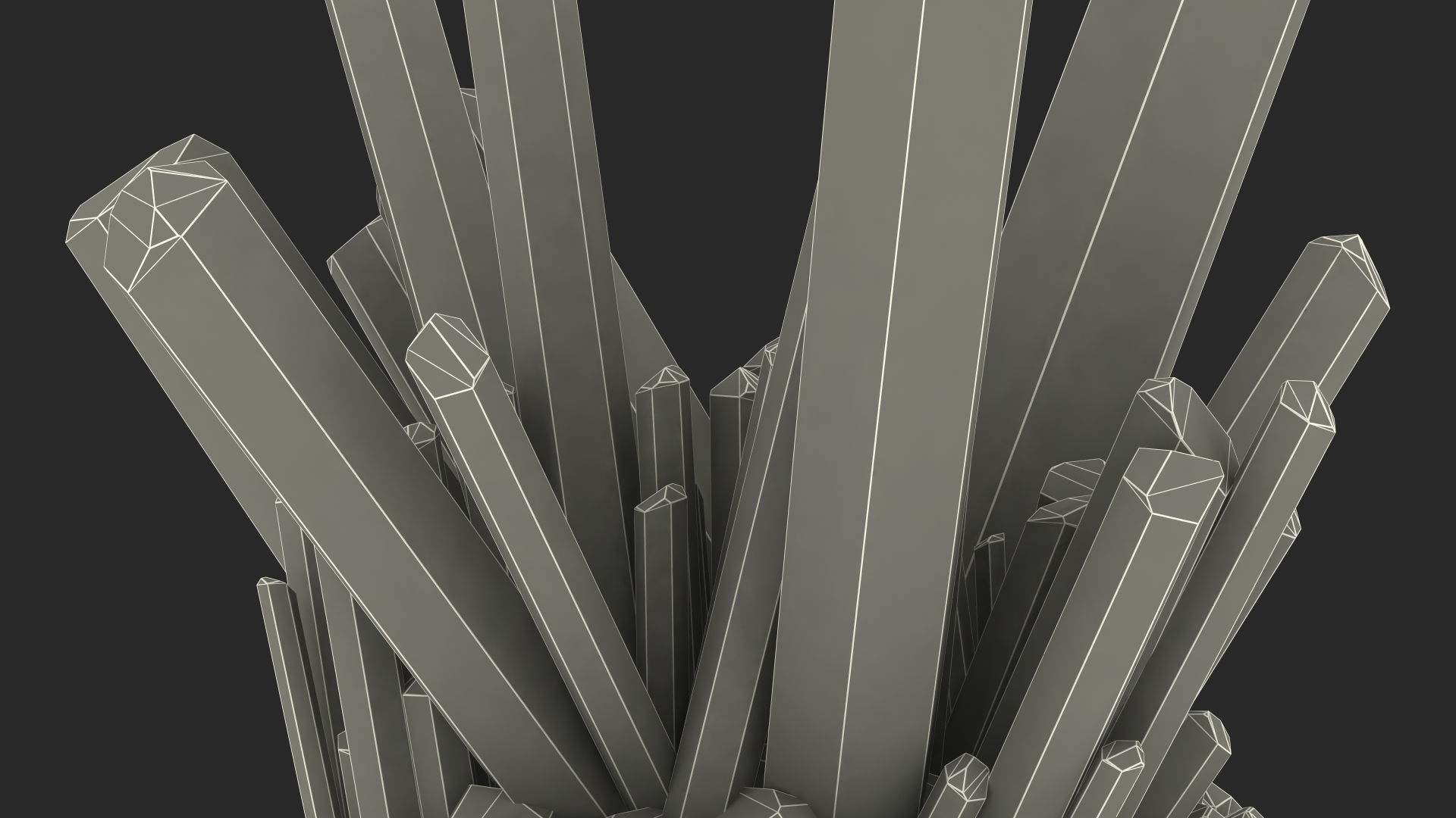 Mineral Quartz 3D model