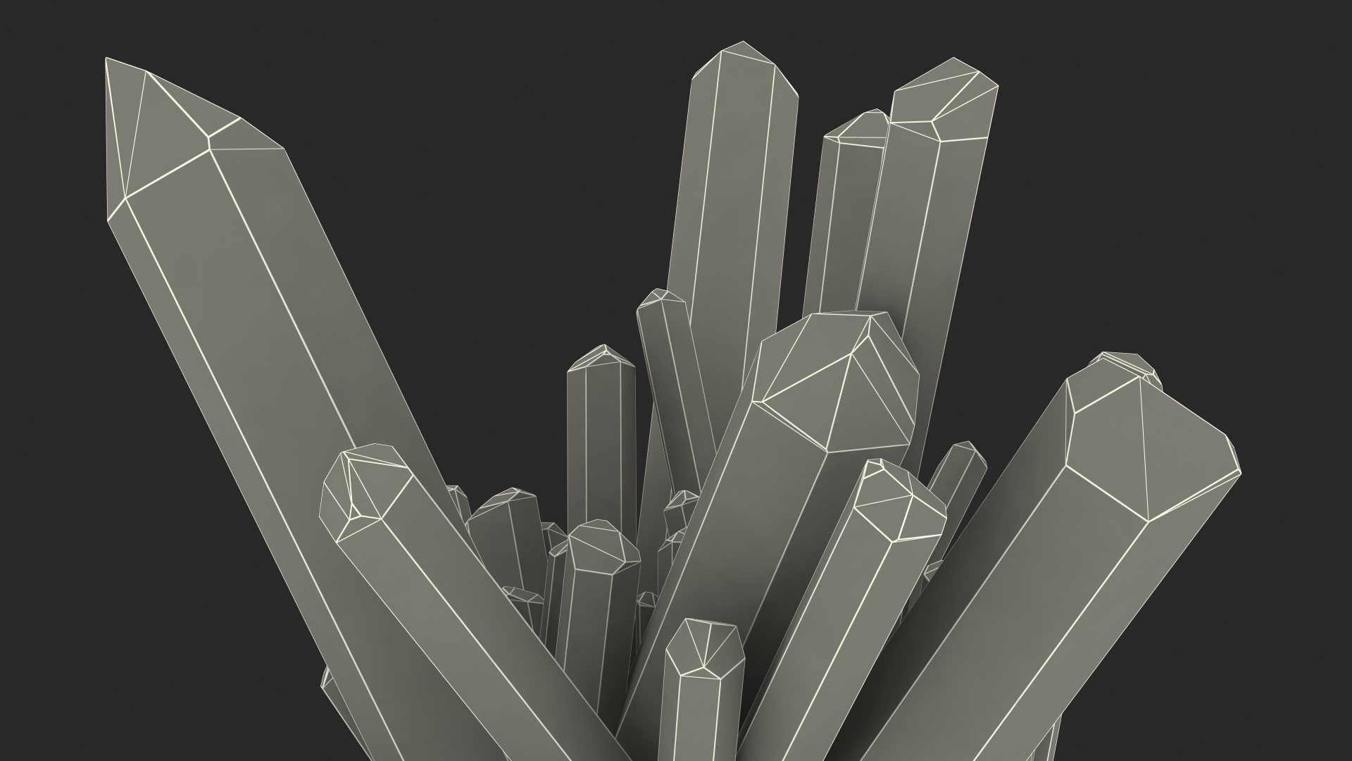 Mineral Quartz 3D model