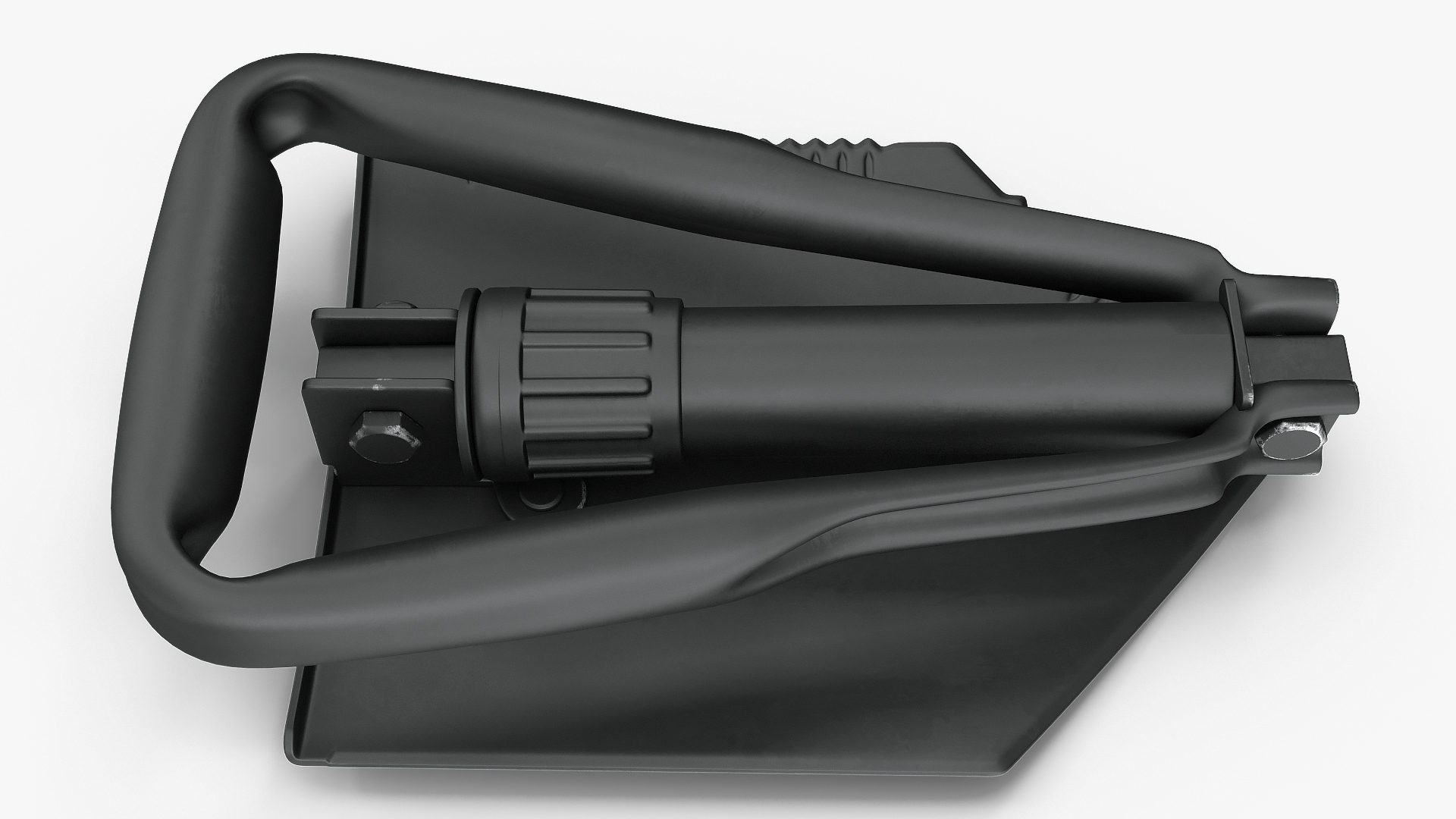 3D model US GI Military Entrenching Shovel Folded