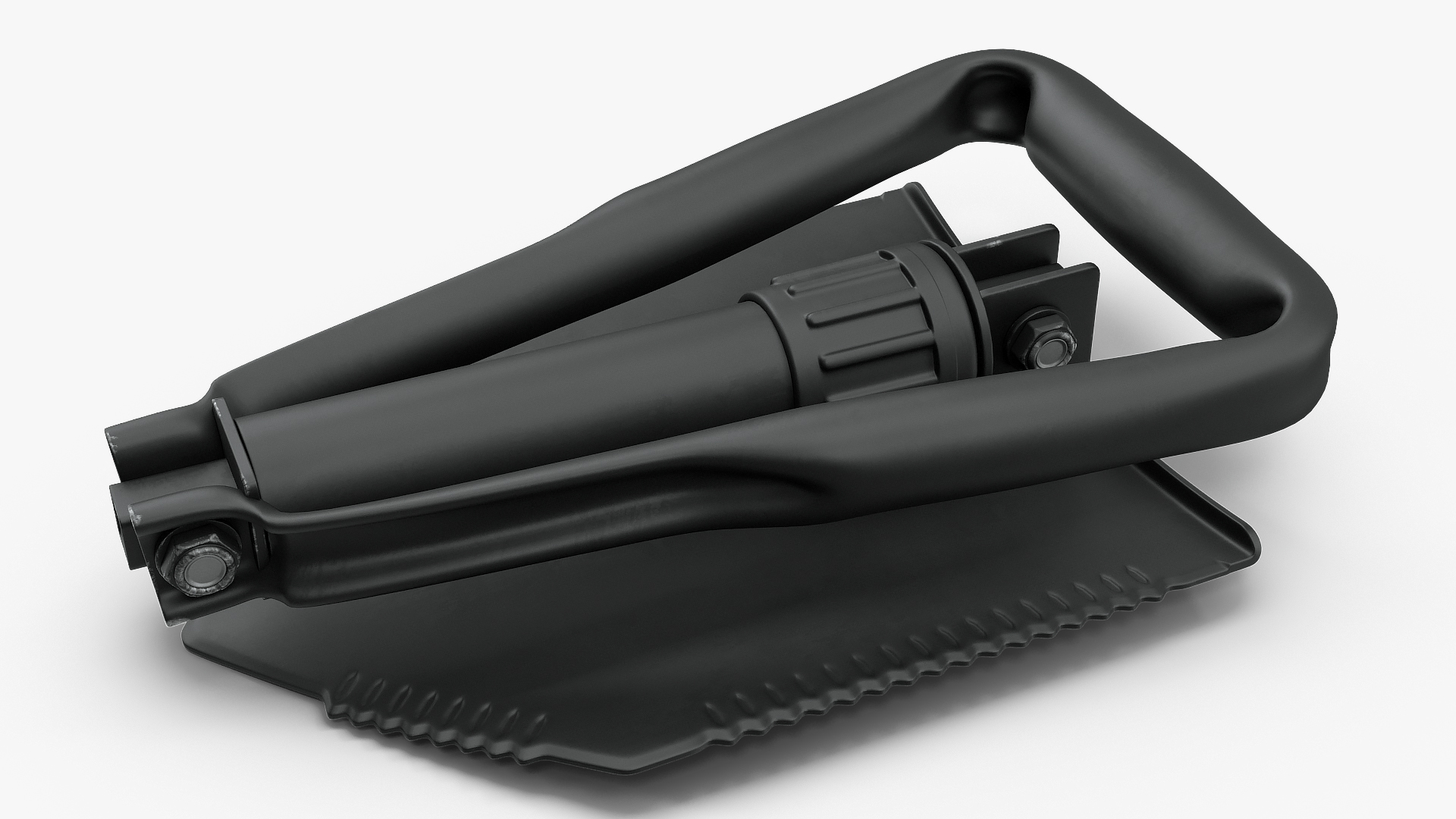 3D model US GI Military Entrenching Shovel Folded