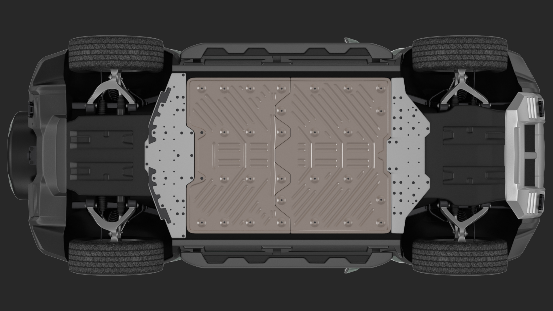 3D GMC Hummer EV SUV Light model