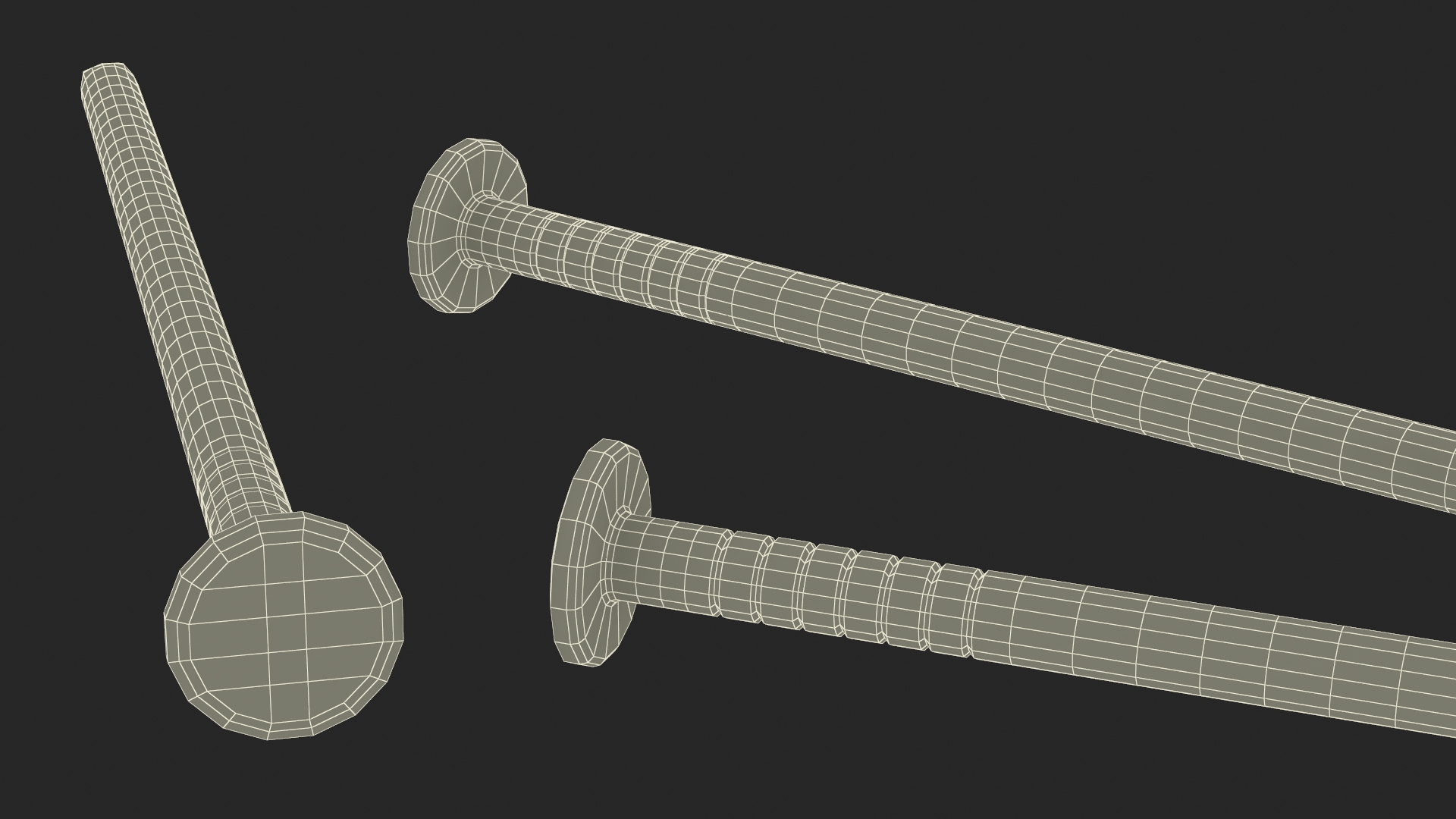 Box Nails 3D model