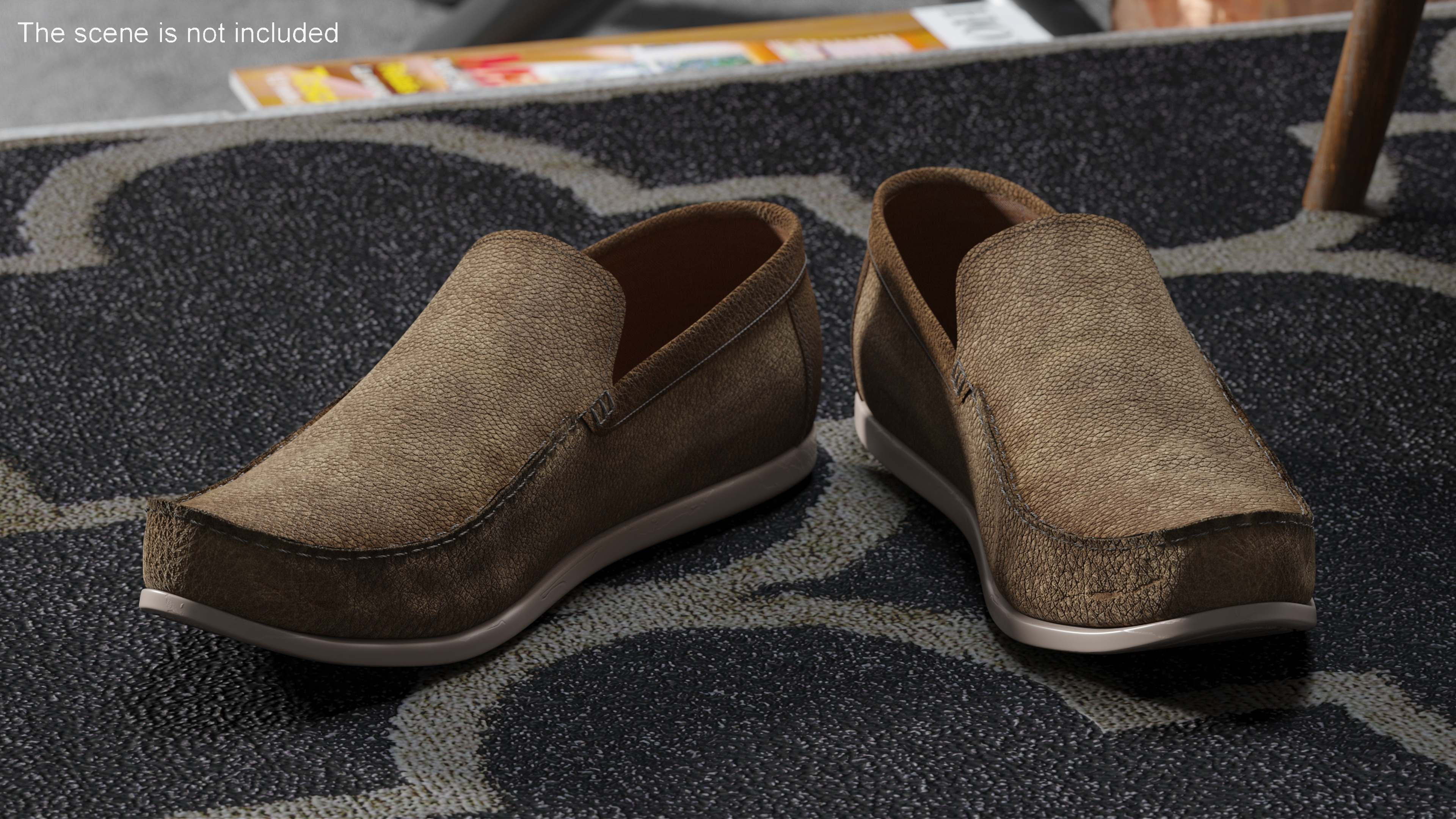 Boat Man Shoes 3D model