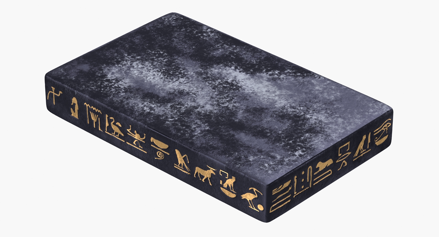 3D Vintage Egyptian Podium model