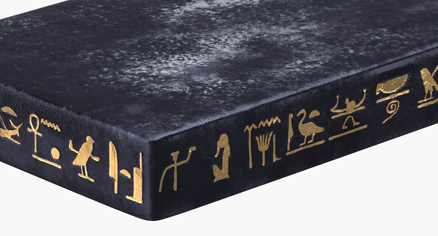 3D Vintage Egyptian Podium model