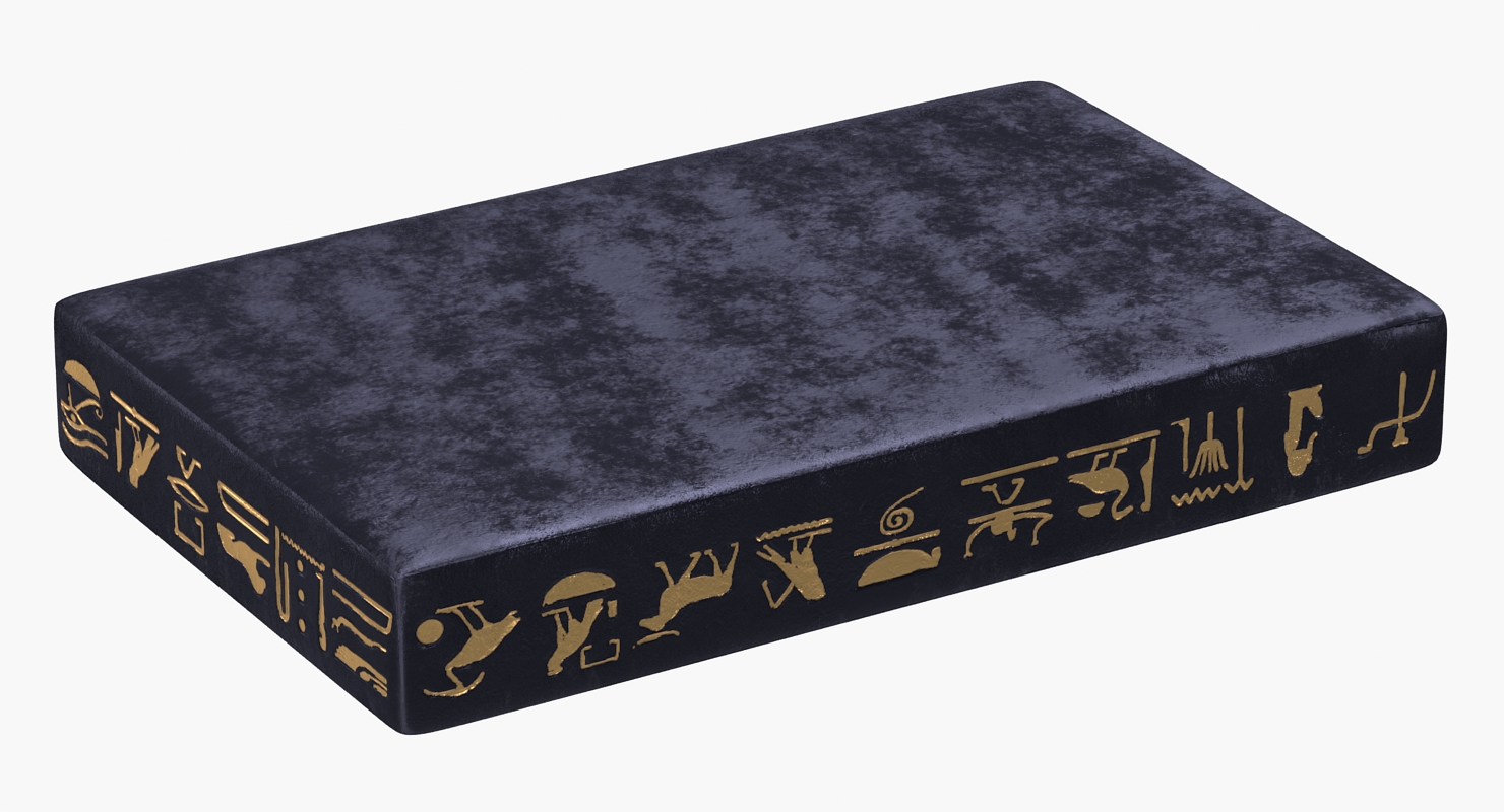 3D Vintage Egyptian Podium model