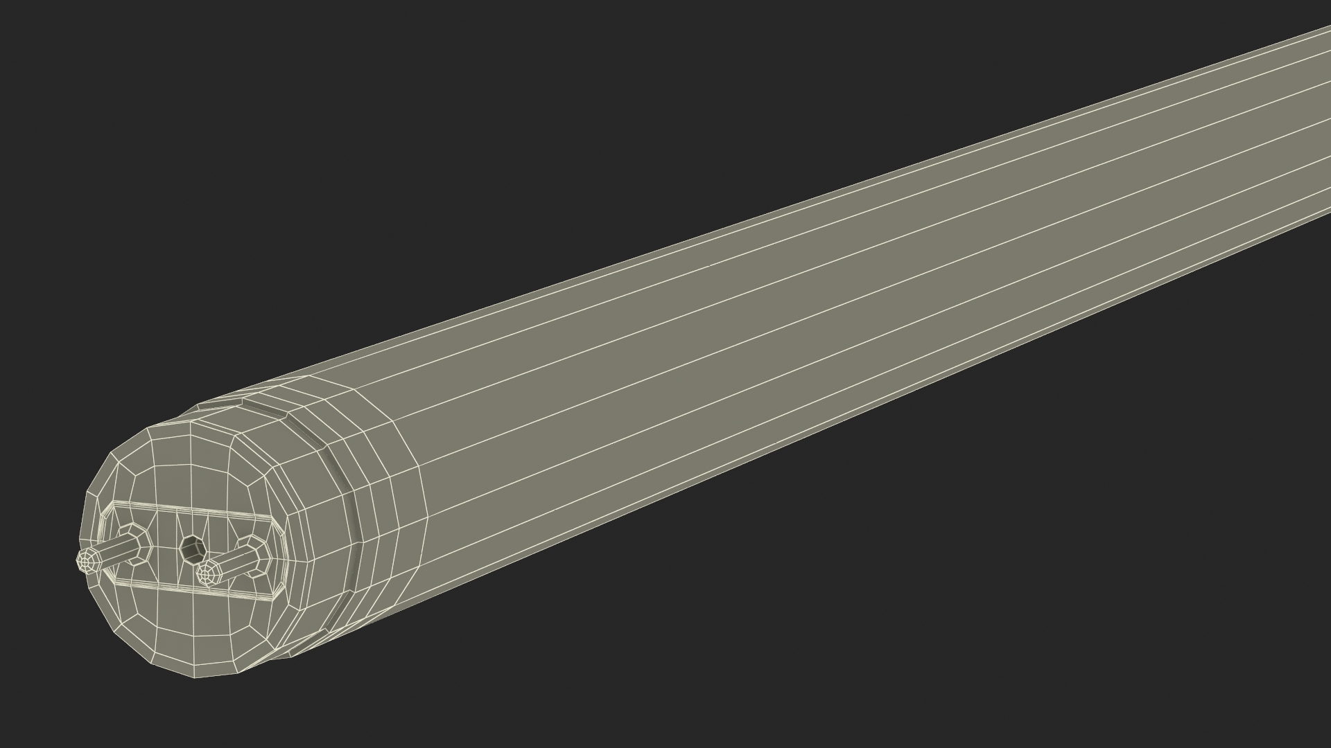 Fluorescent Light Tube 3D